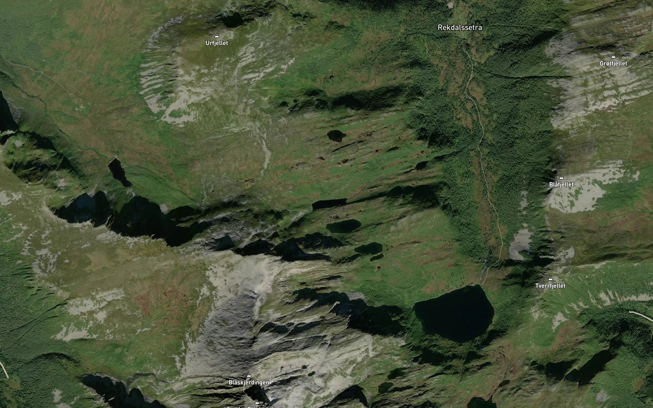 Ovste Langdalsvatnet