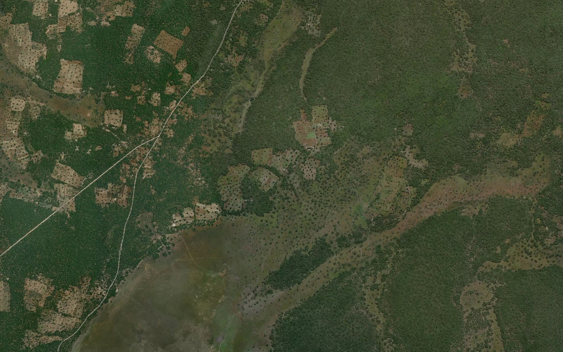 Satellite map of the Samfwe