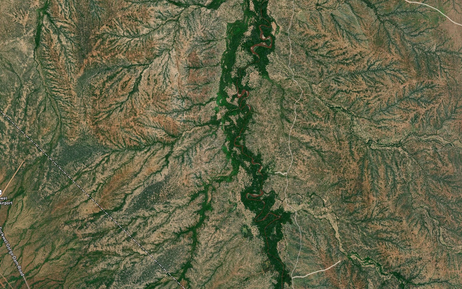 Satellite map of the Kalimhaun