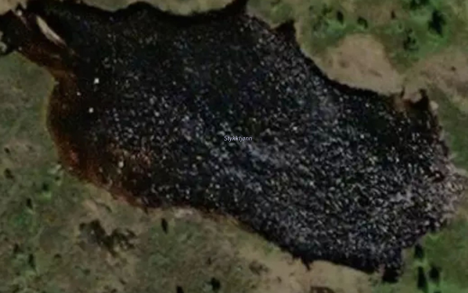 Satellite map of the Stykktjonn