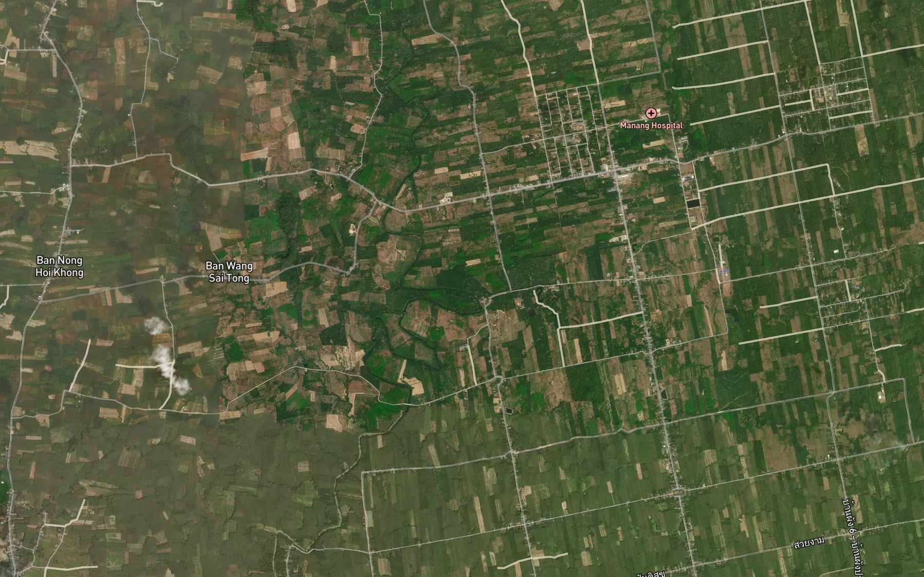 Satellite map of the Khlong Du