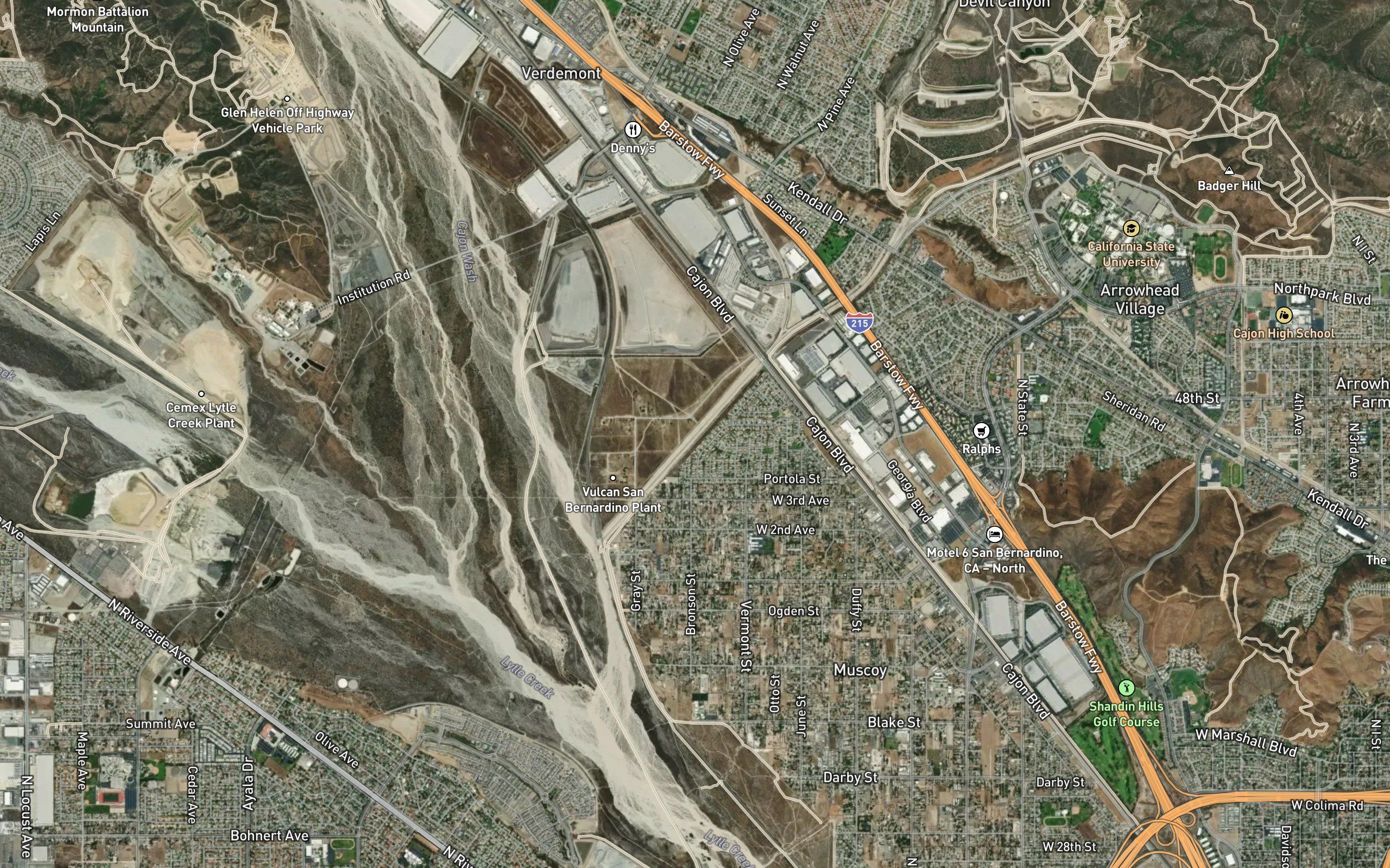 Devil Creek Diversion Channel