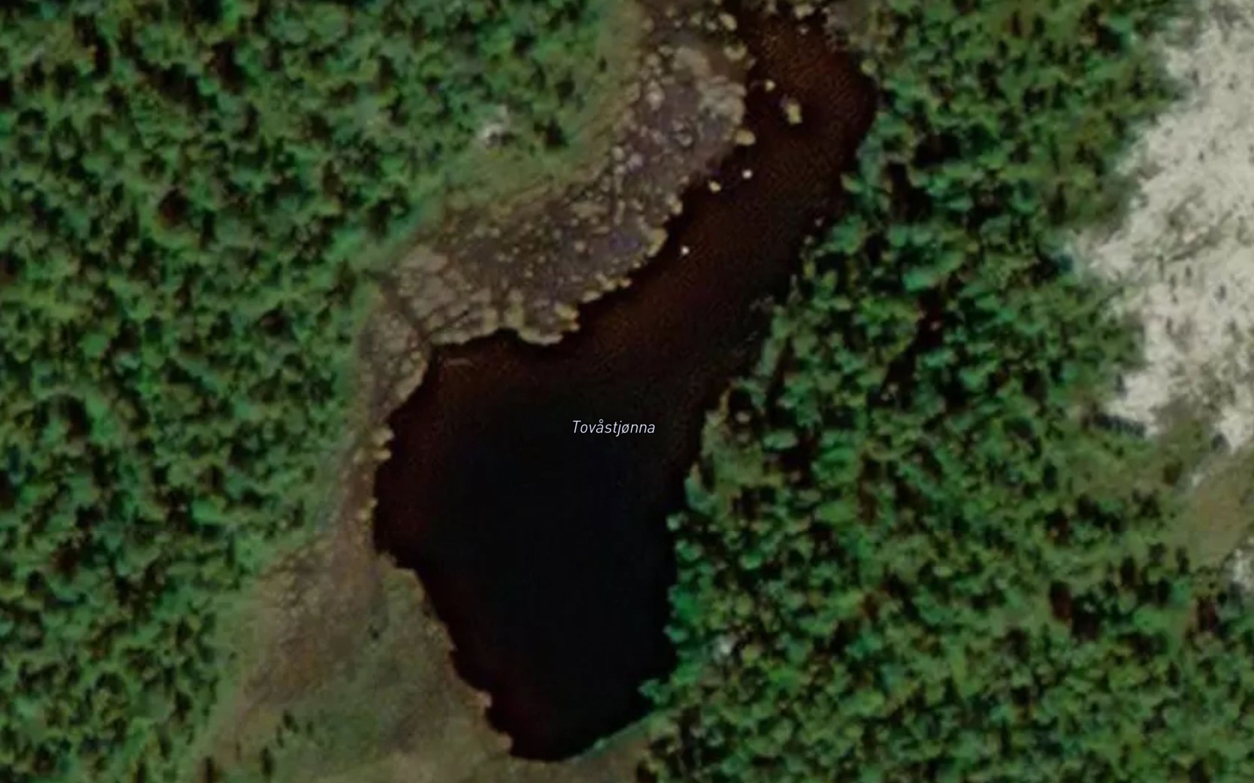 Satellite map of the Tovastjonna