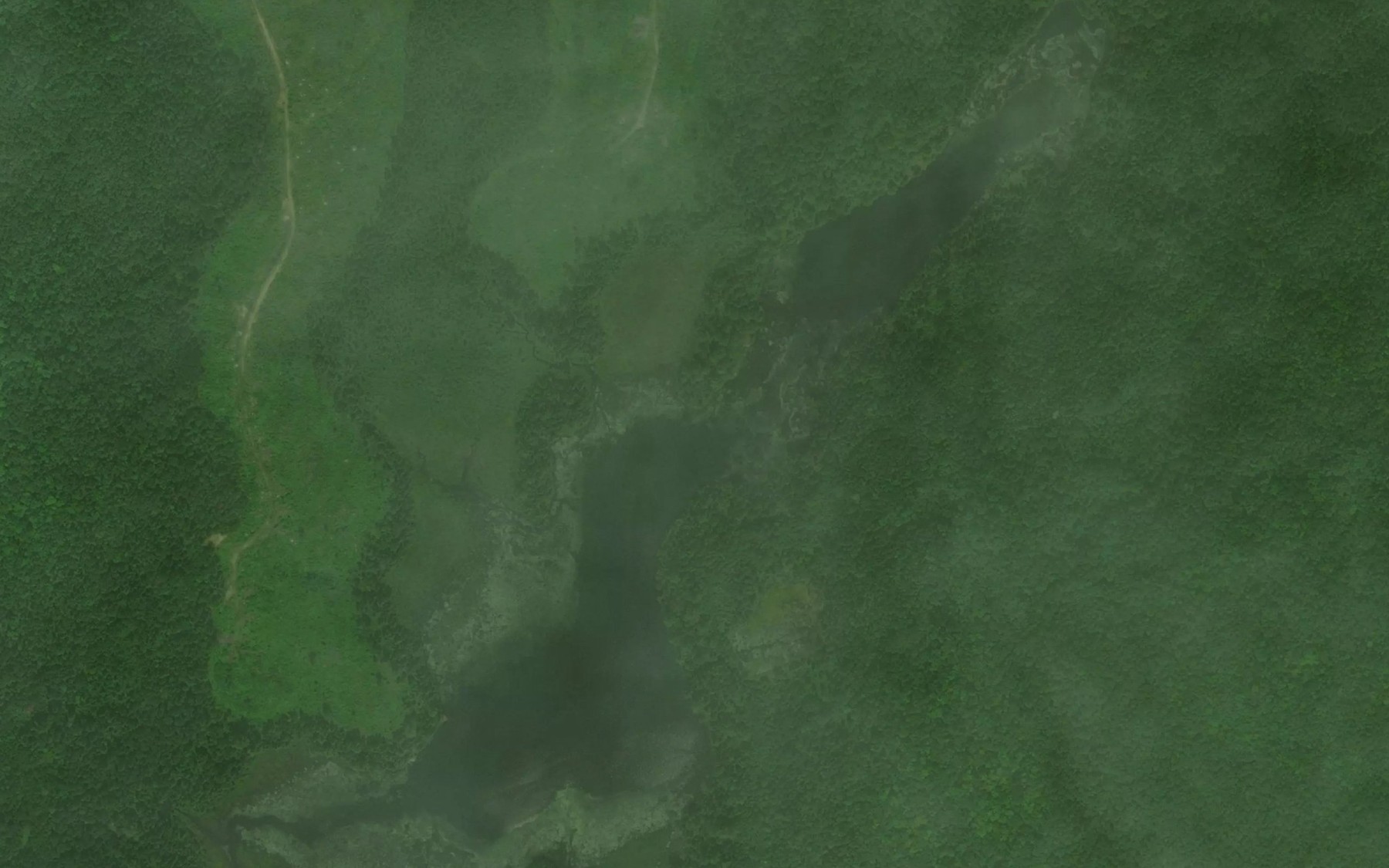 Satellite map of the Lac Windigo Superieur