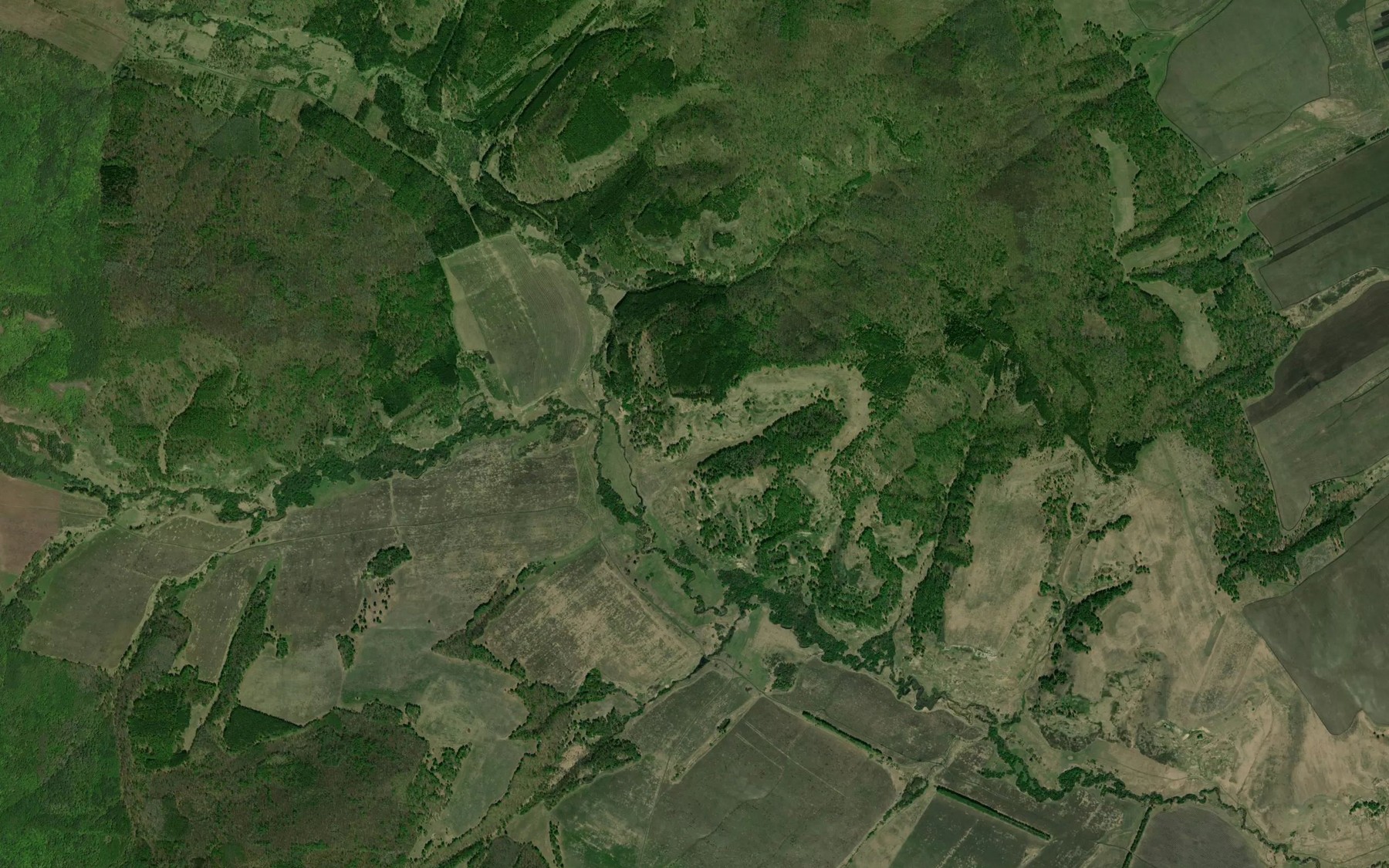Satellite map of the Chubarka
