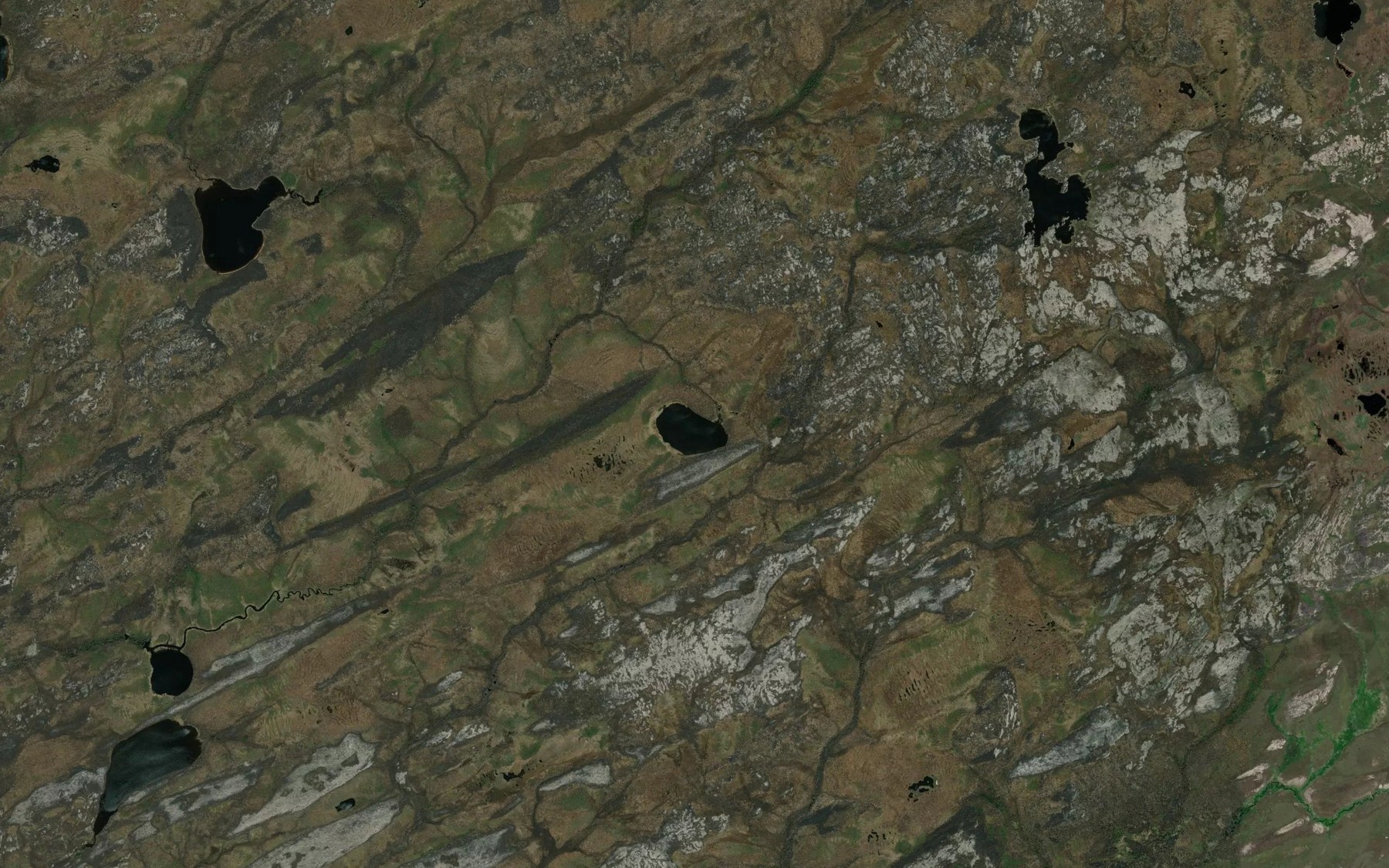 Satellite map of the Lac Apiyaumutauch