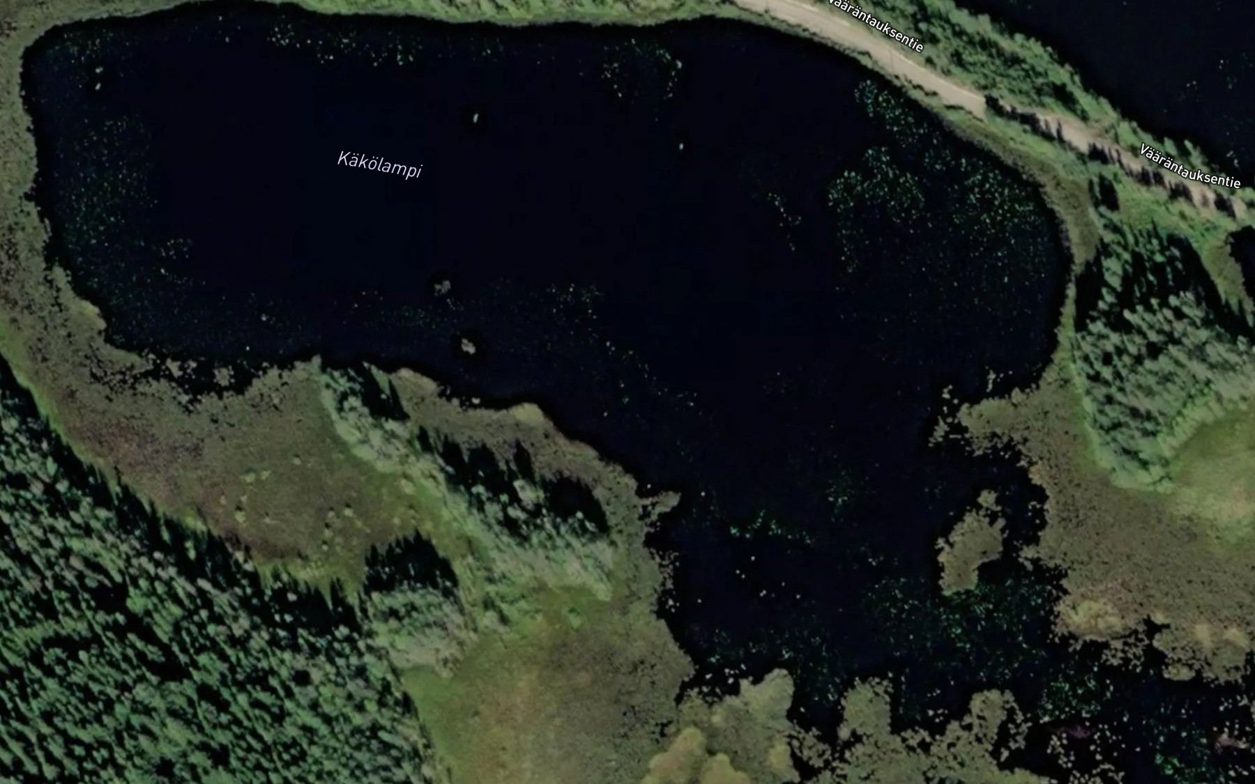 Satellite map of the Kakolampi