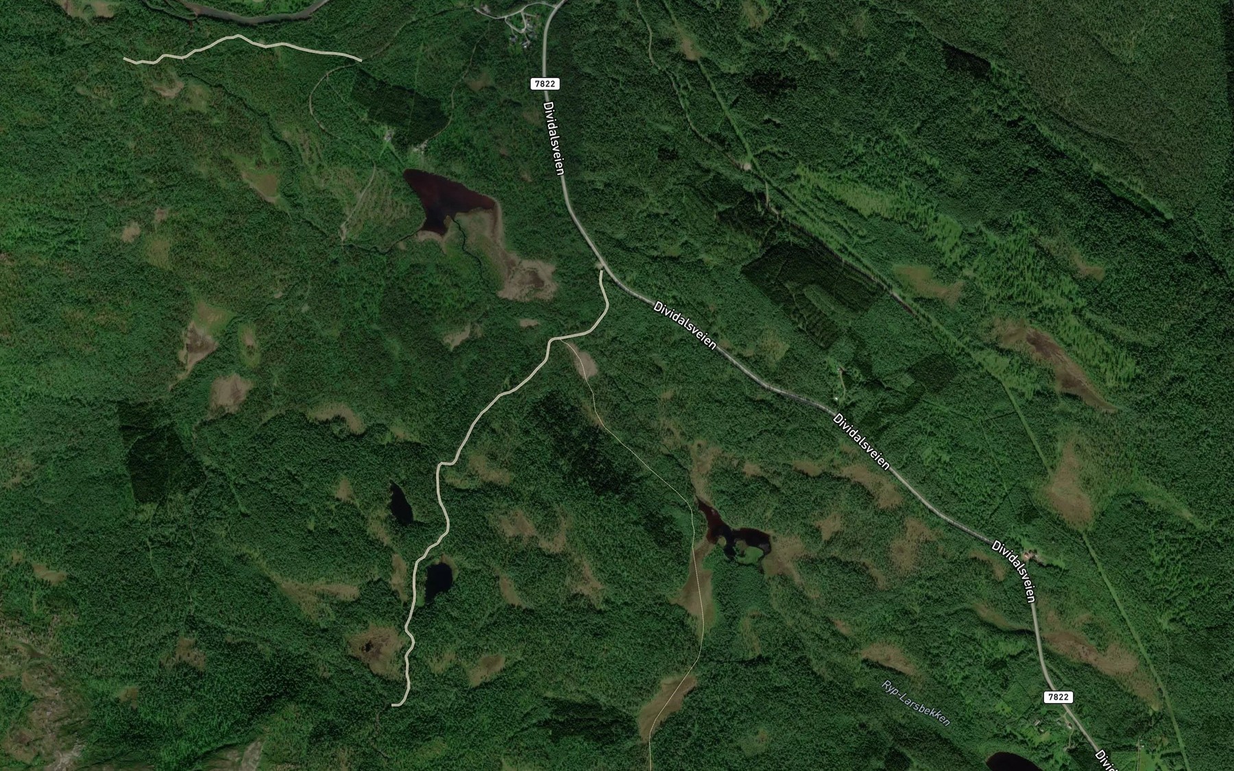 Satellite map of the Midttjonnbekken