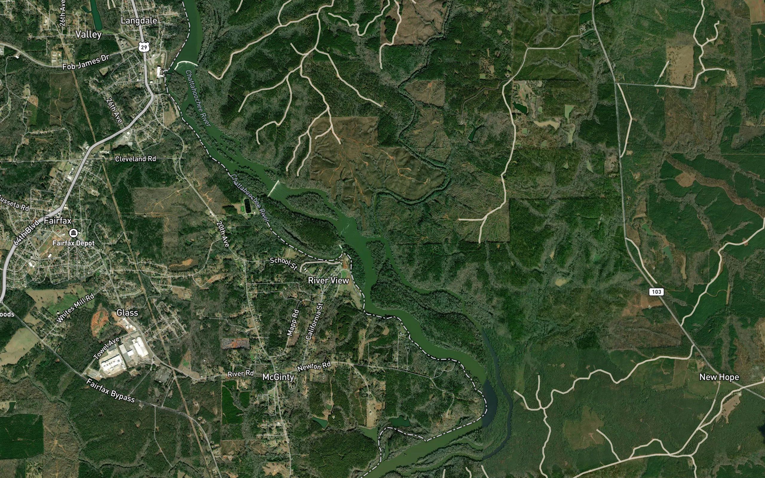 Flat Shoal Creek