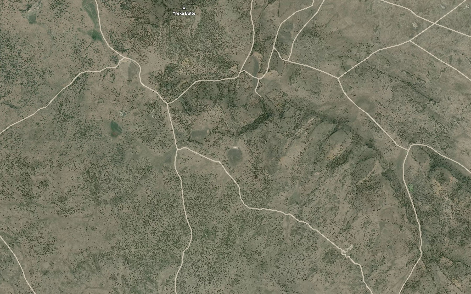 Satellite map of the Mahogany Waterhole