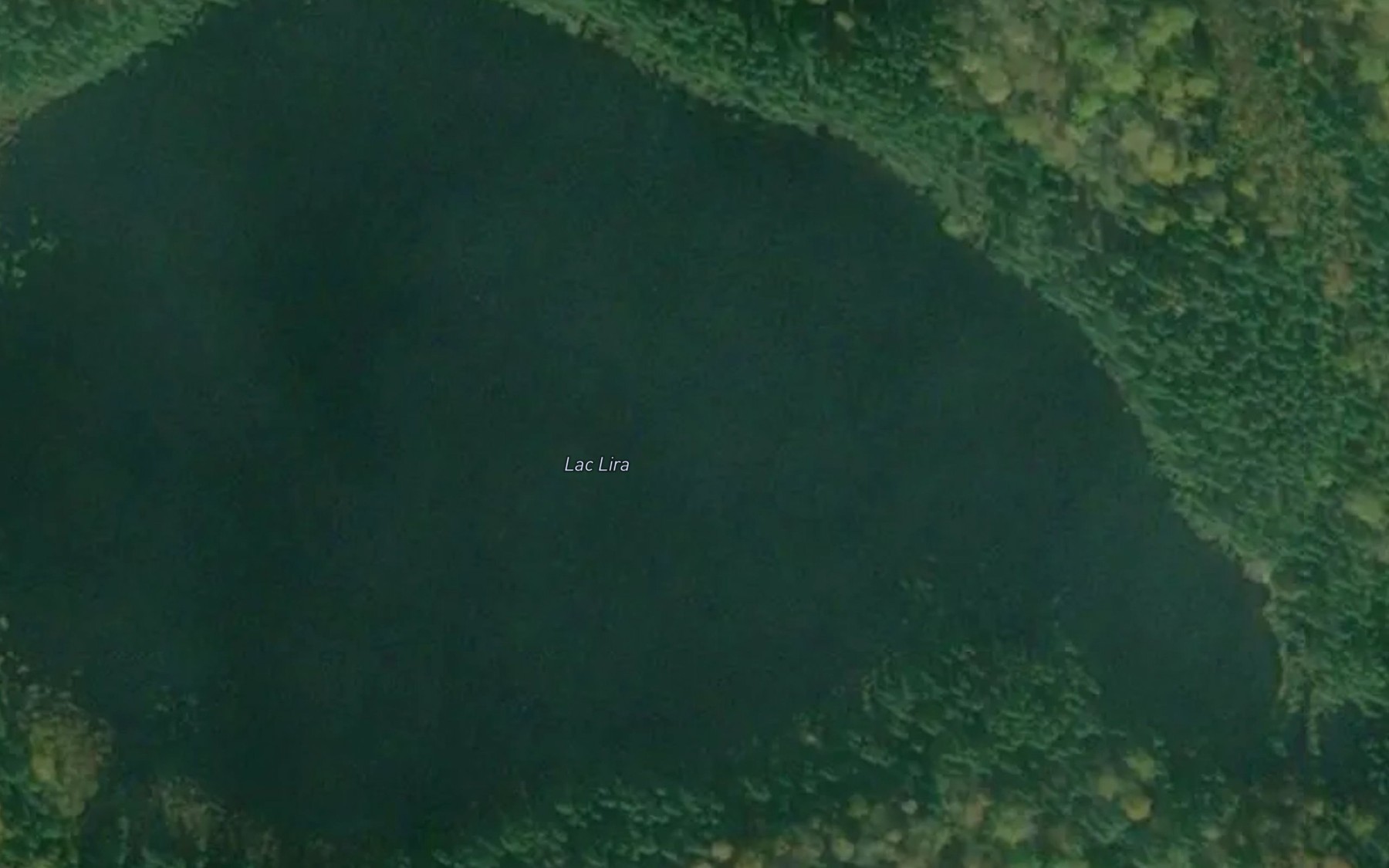Satellite map of the Lac Lira