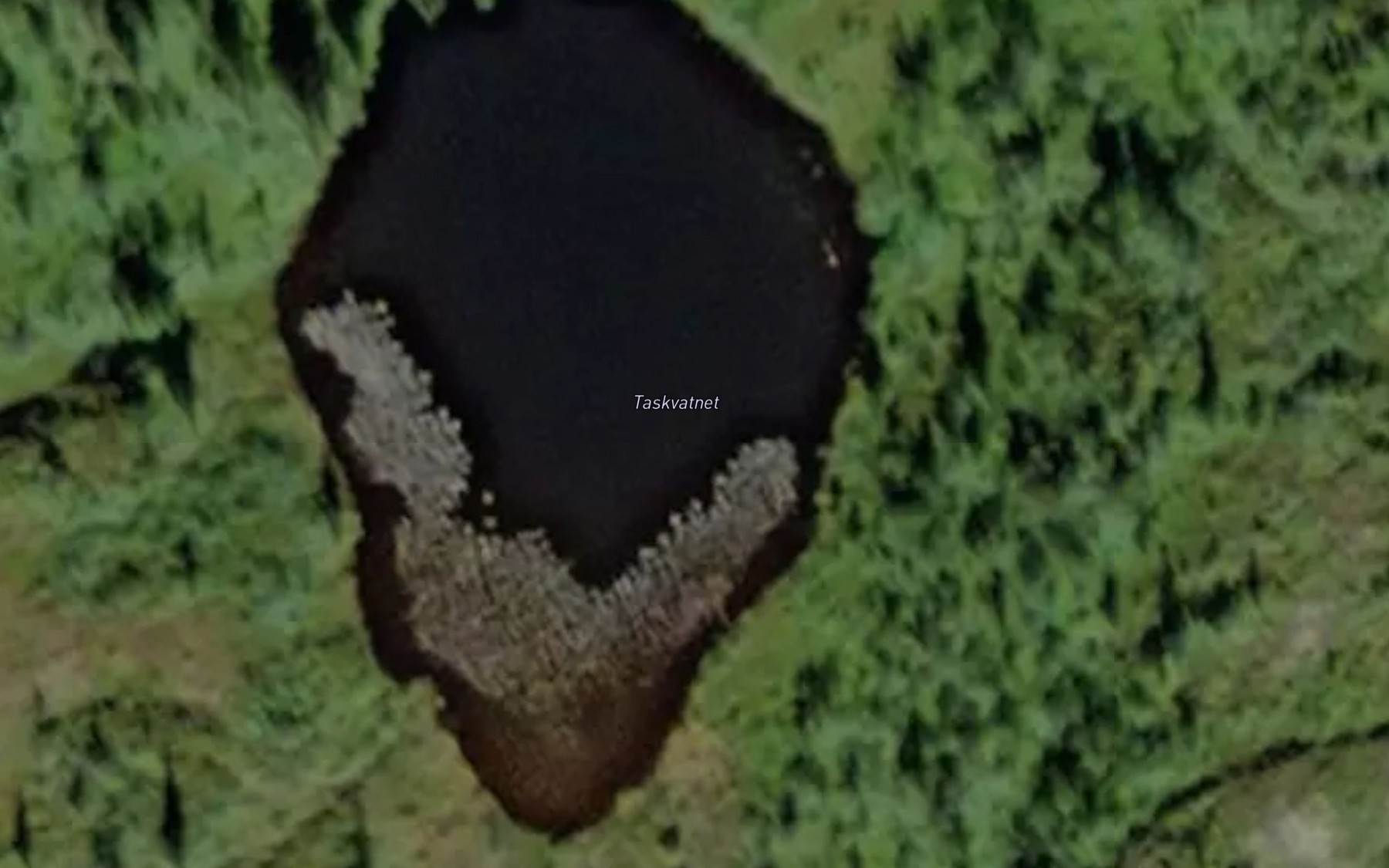 Satellite map of the Taskvatnet