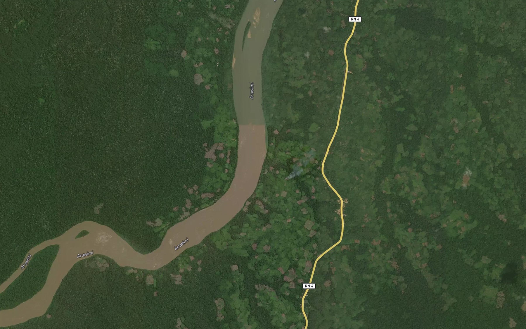 Satellite map of the Andukade