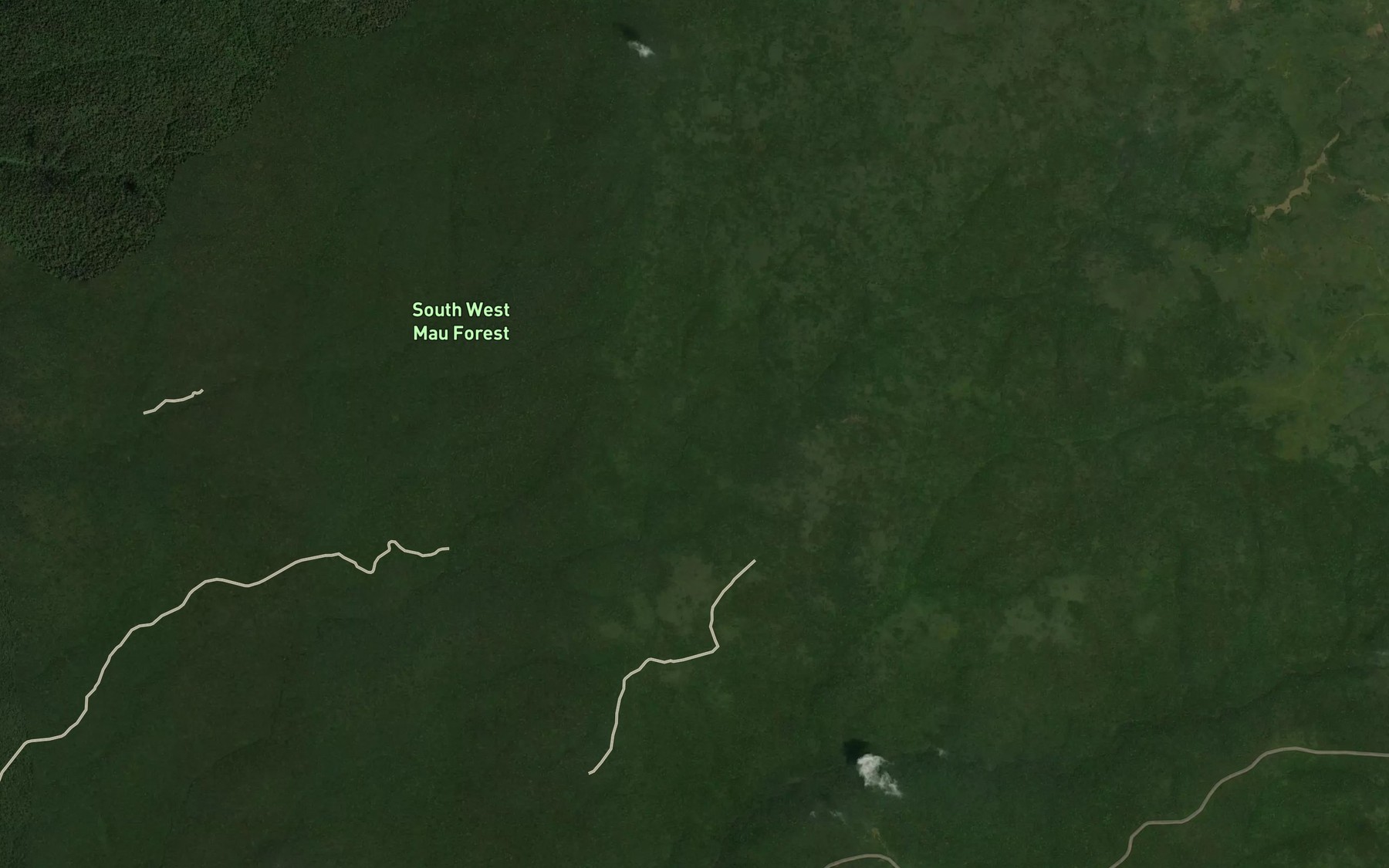 Satellite map of the Kiptiger