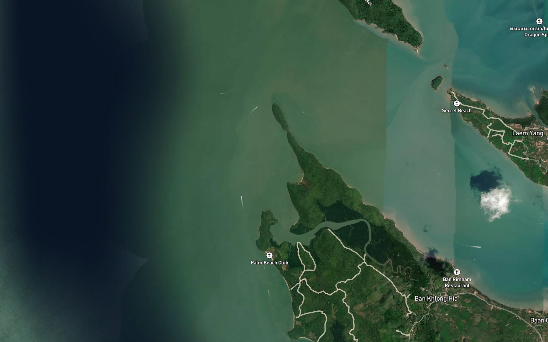 Satellite map of the Ao Pet Nam