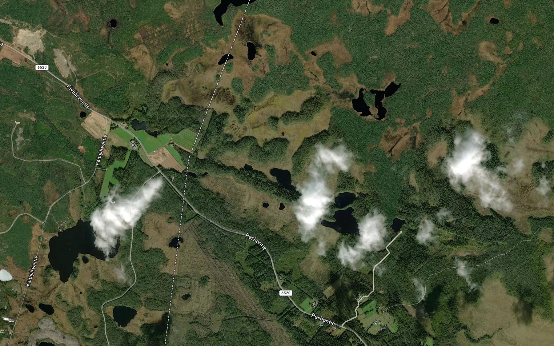 Satellite map of the Kylkeiset