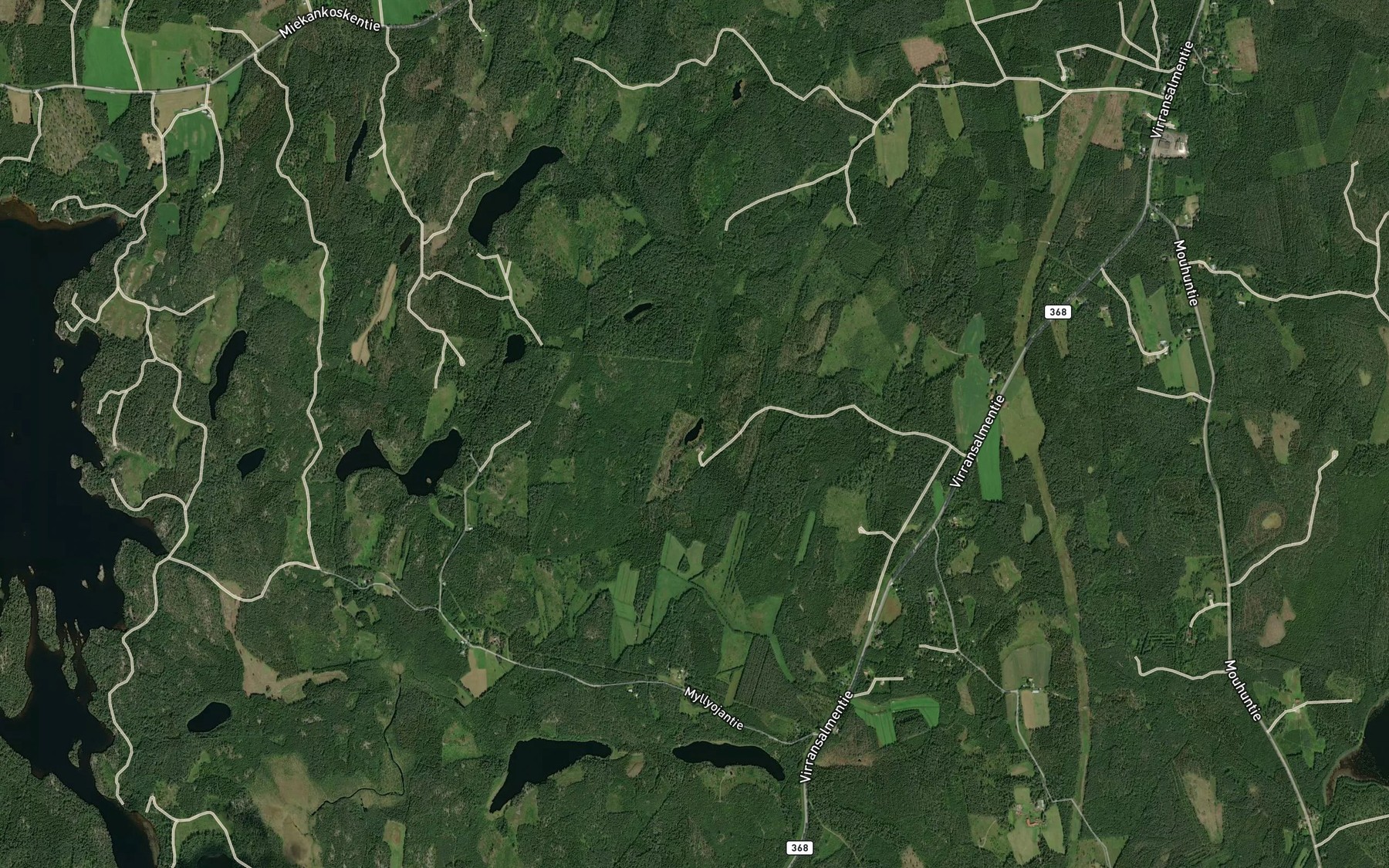 Satellite map of the Muuranlampi