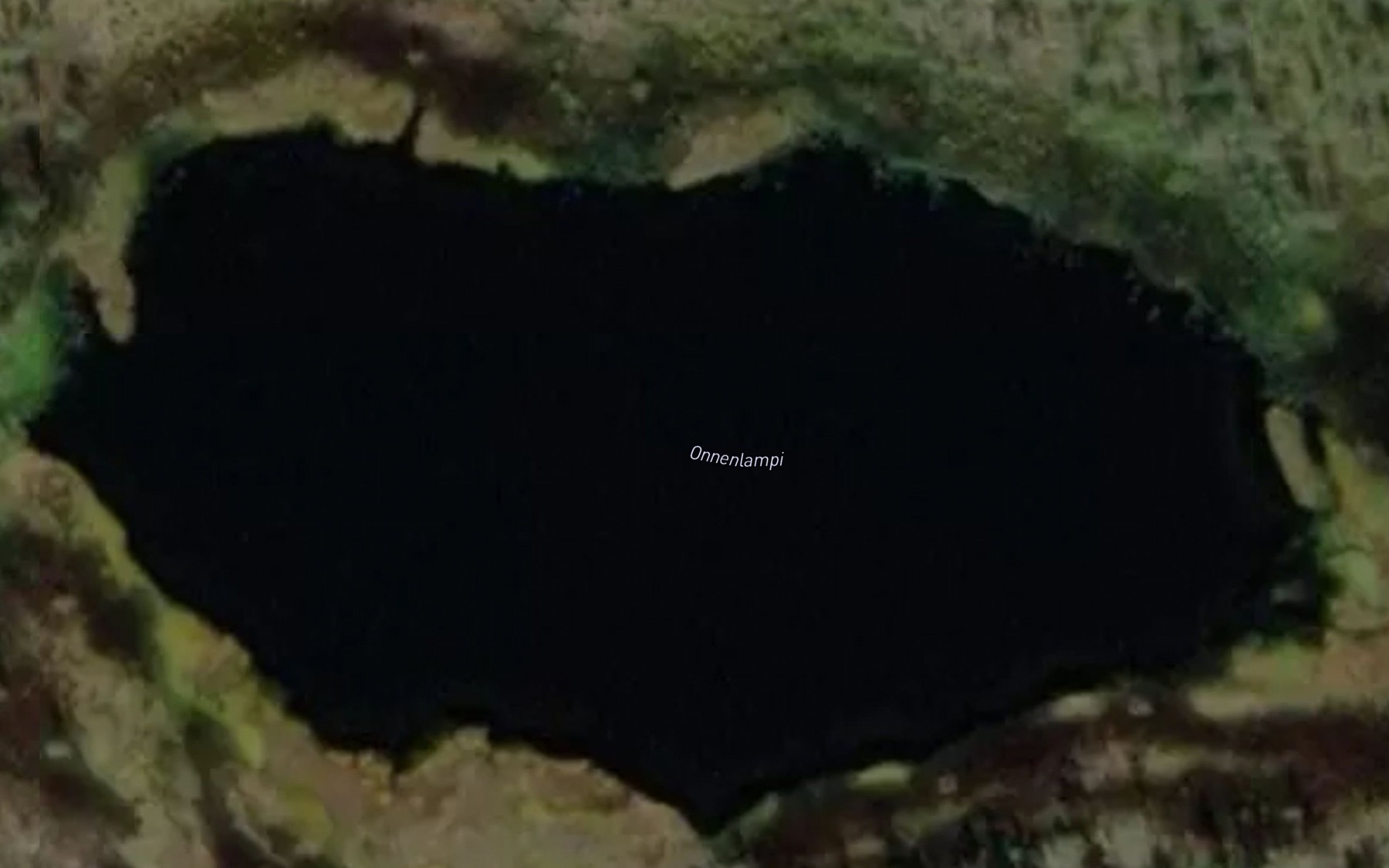 Satellite map of the Onnenlampi