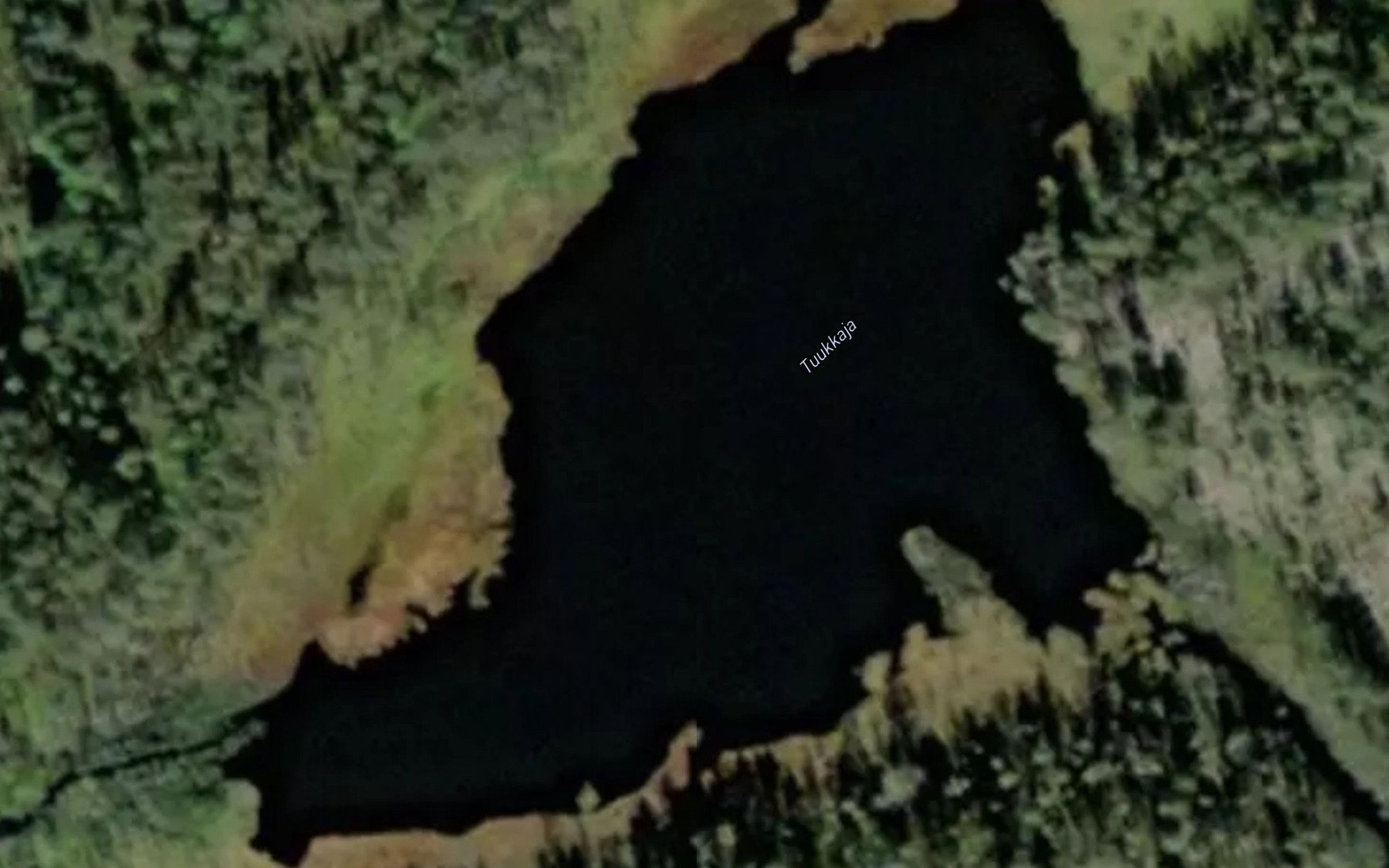Satellite map of the Tuukkaja