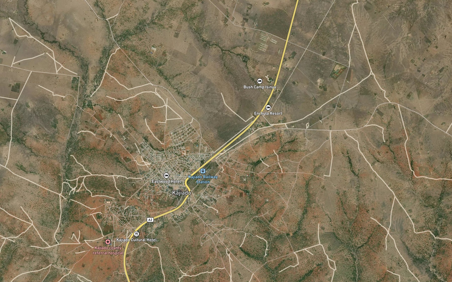 Satellite map of the Mambatini