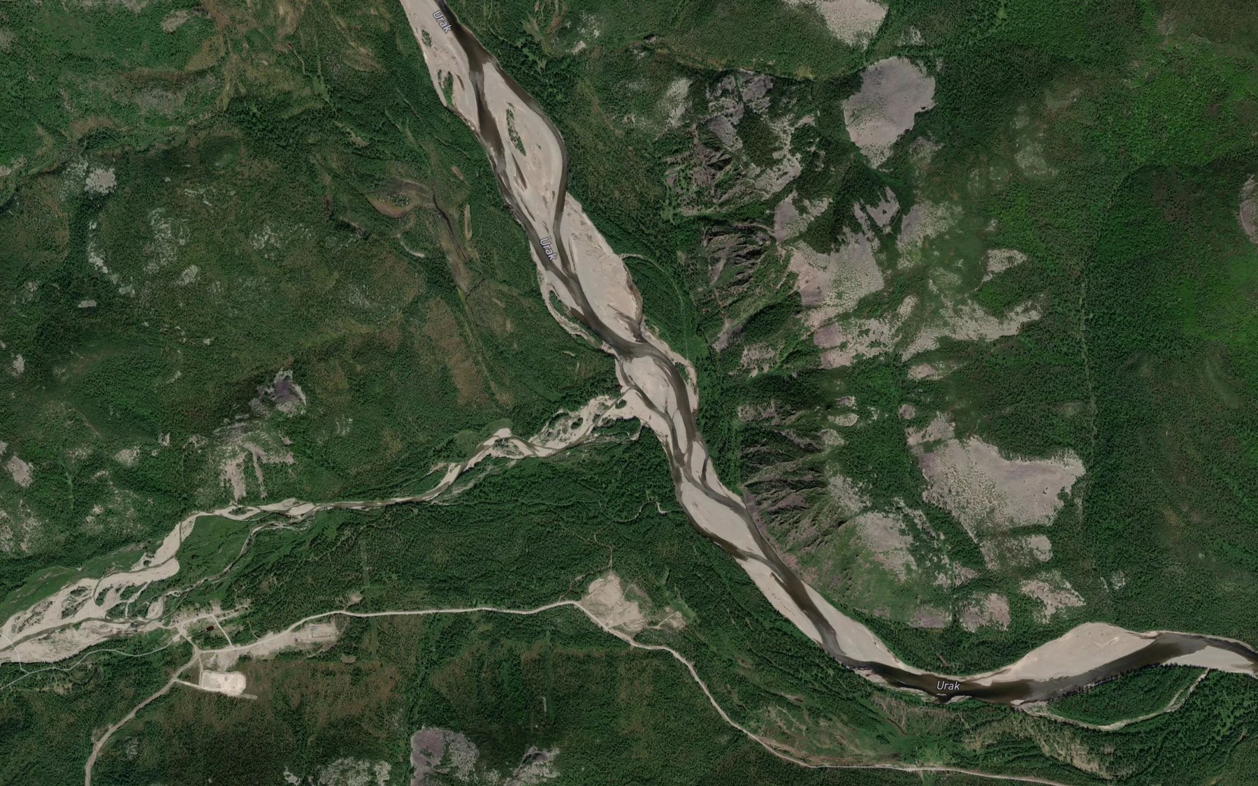 Satellite map of the Yur'yevka