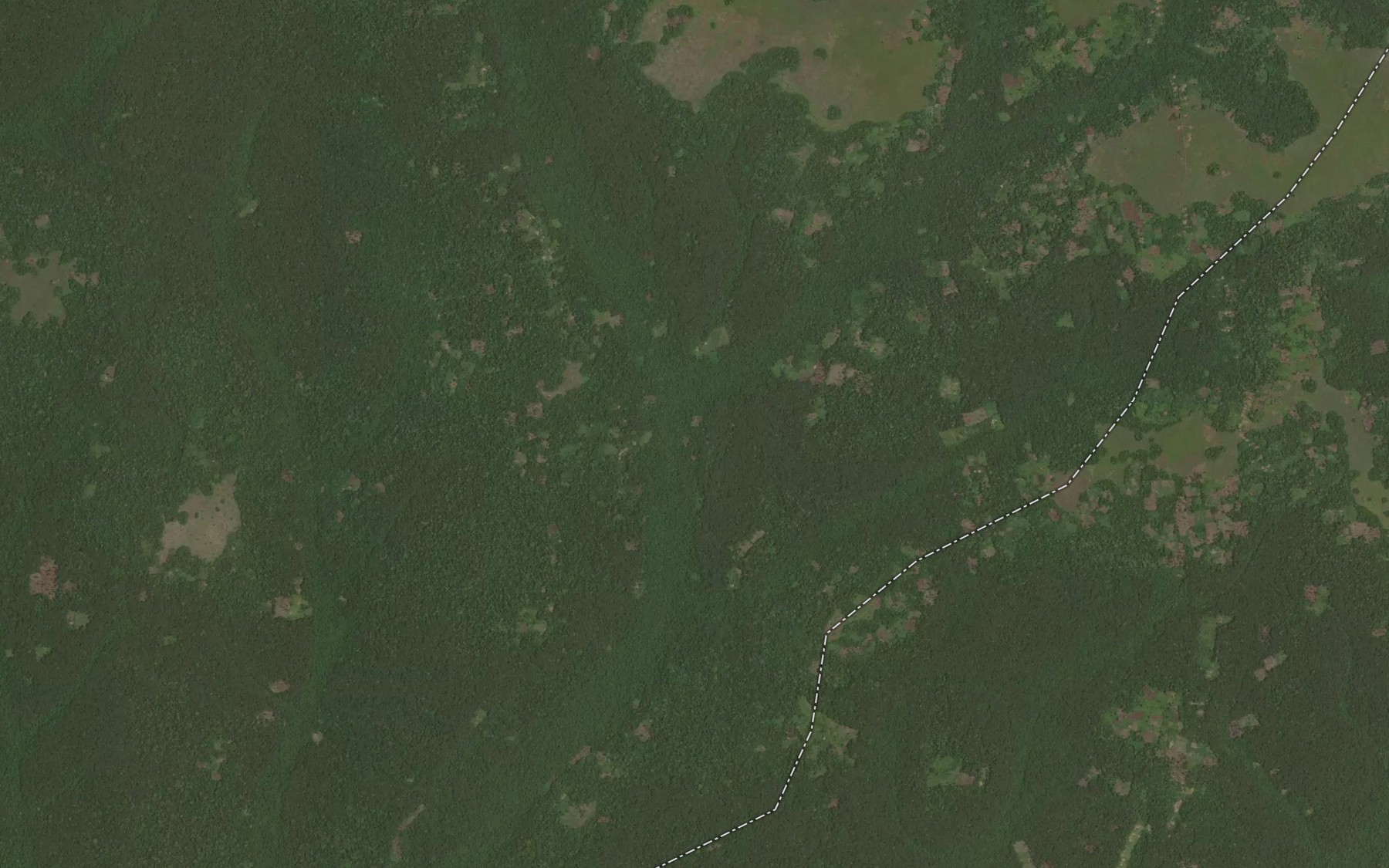 Satellite map of the Go