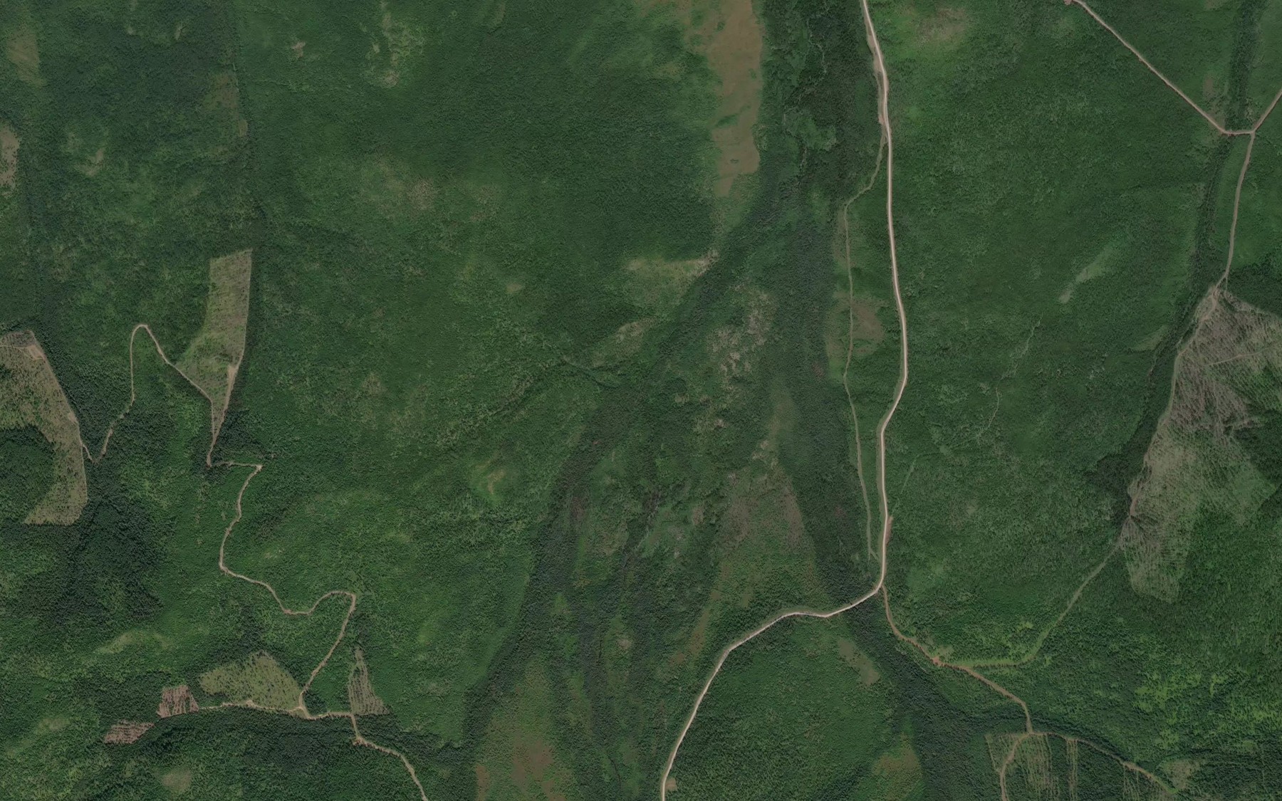 Satellite map of the Nul'chekit