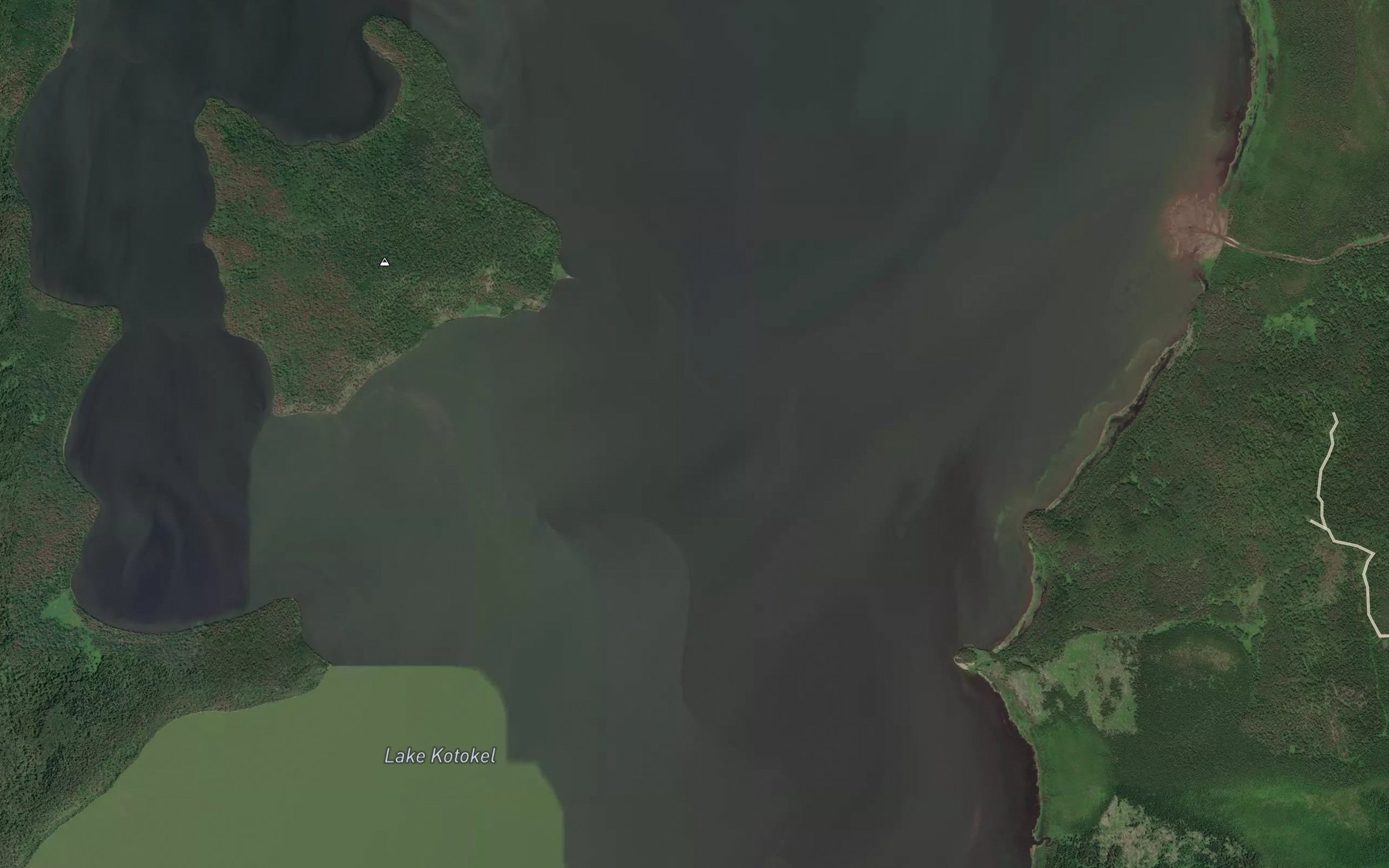 Satellite map of the Ozero Kotokel'skoye