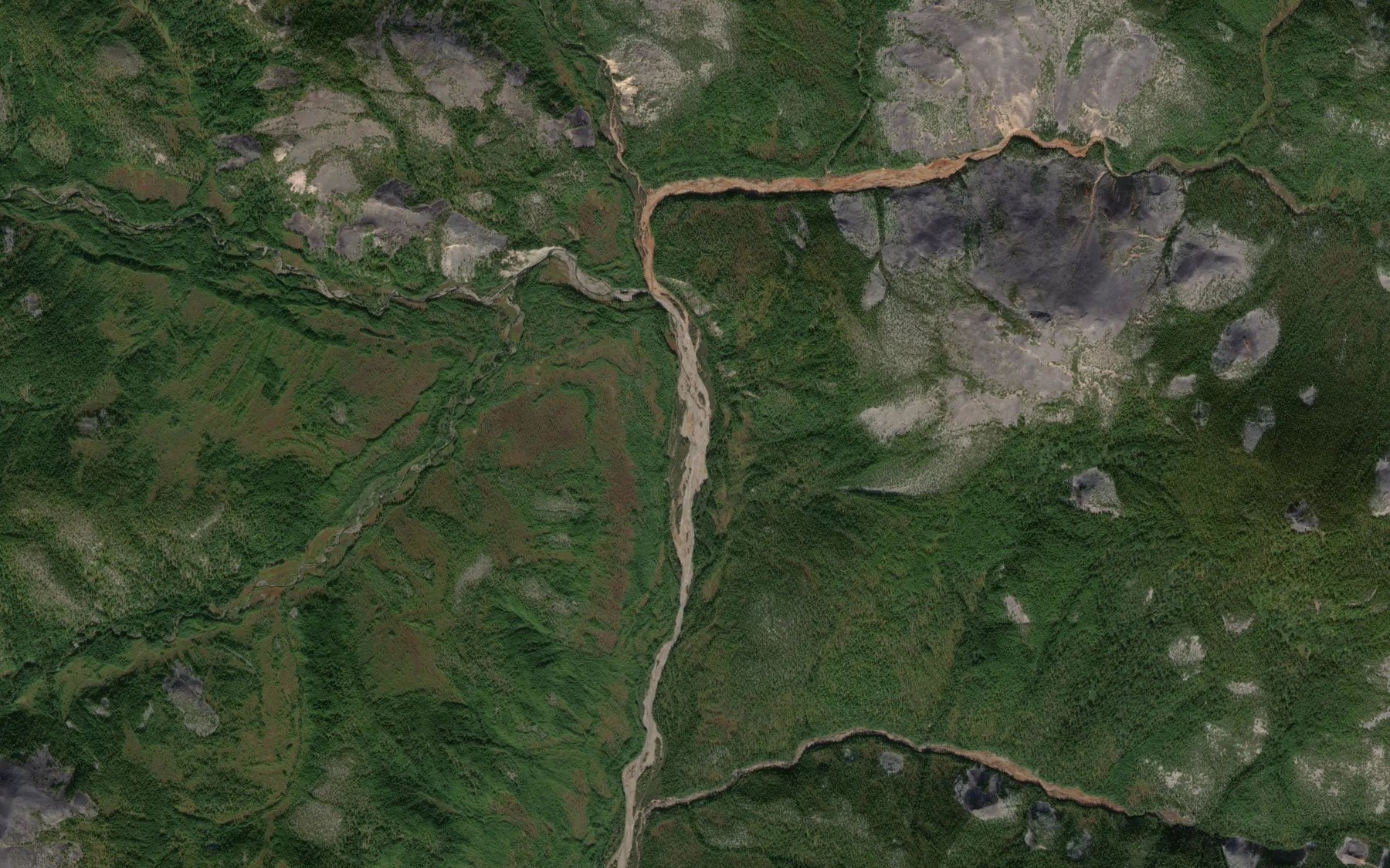 Satellite map of the Levyy Amerikan