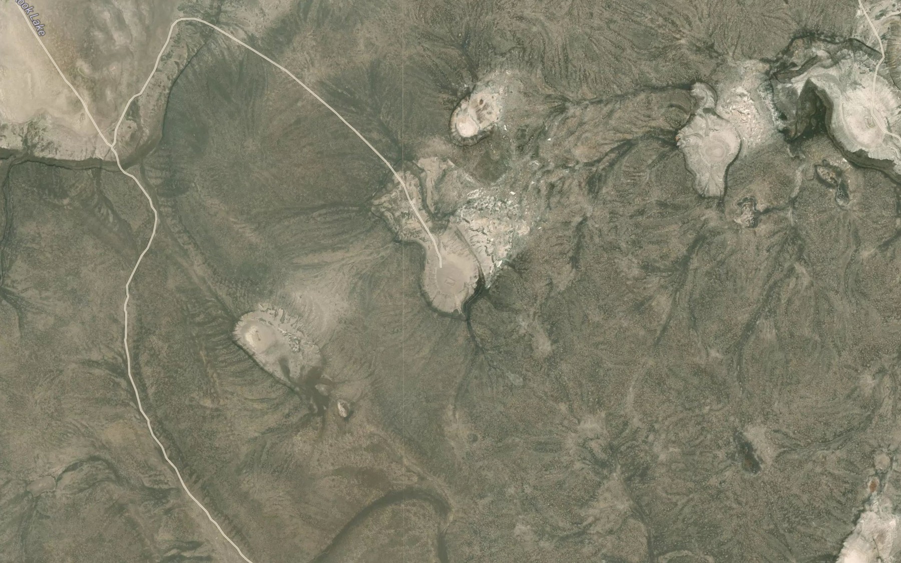 Satellite map of the Westside Waterhole