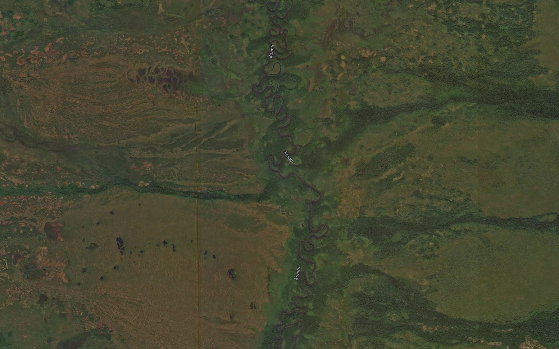 Satellite map of the Kunimakit