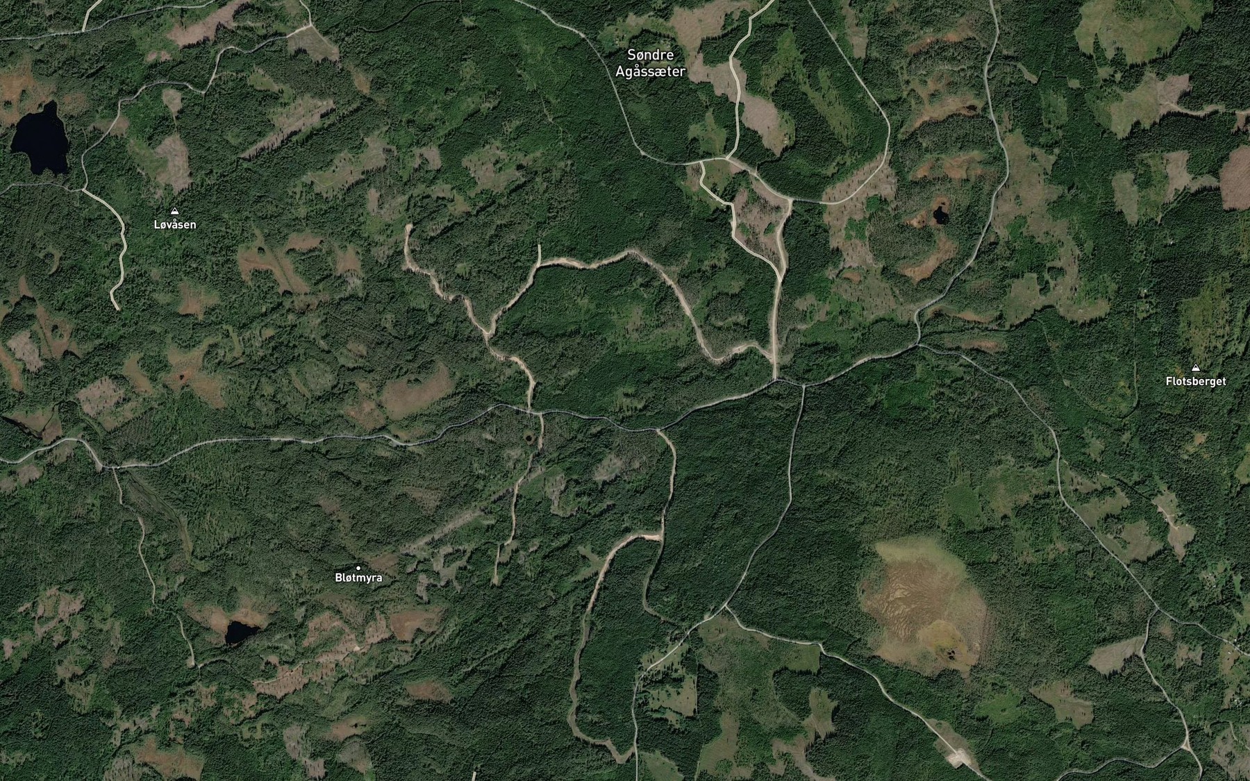 Satellite map of the Dottungen