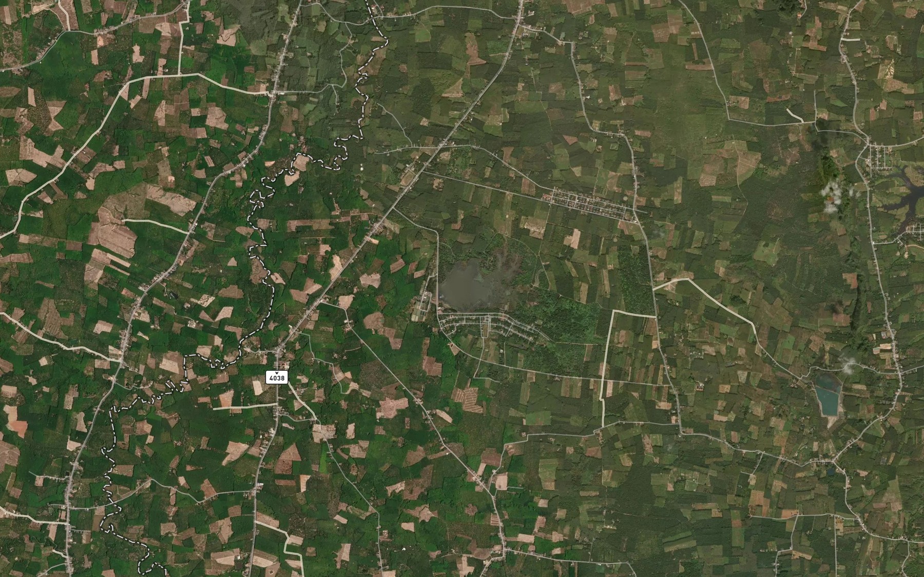 Satellite map of the Ang Kep Nam Ban Samet Chuan