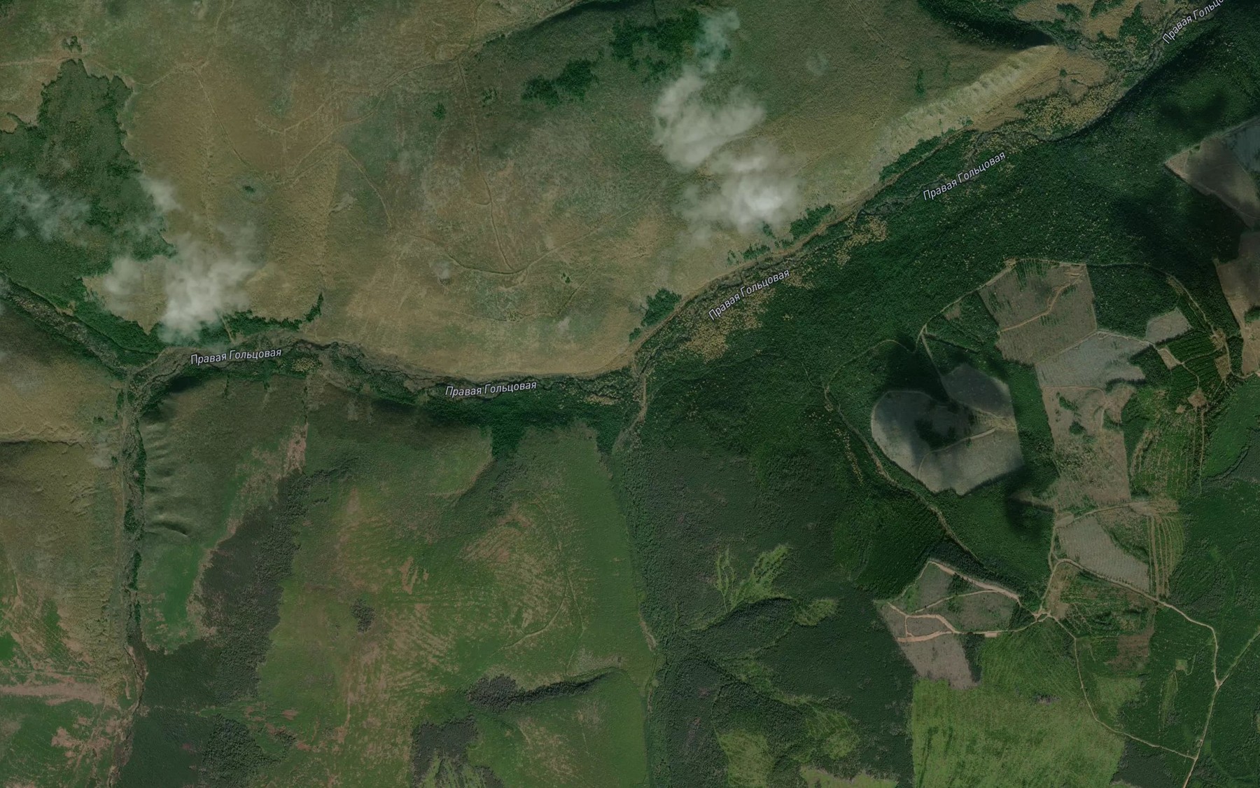 Satellite map of the Rovnyy