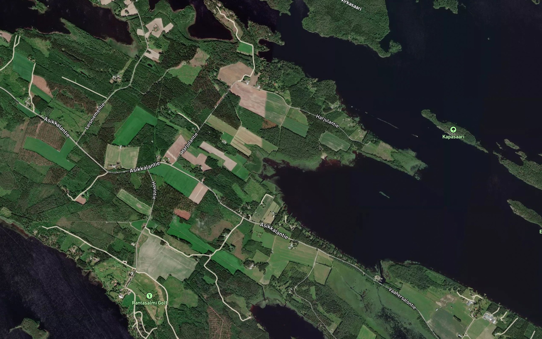 Satellite map of the Pirskanlahti