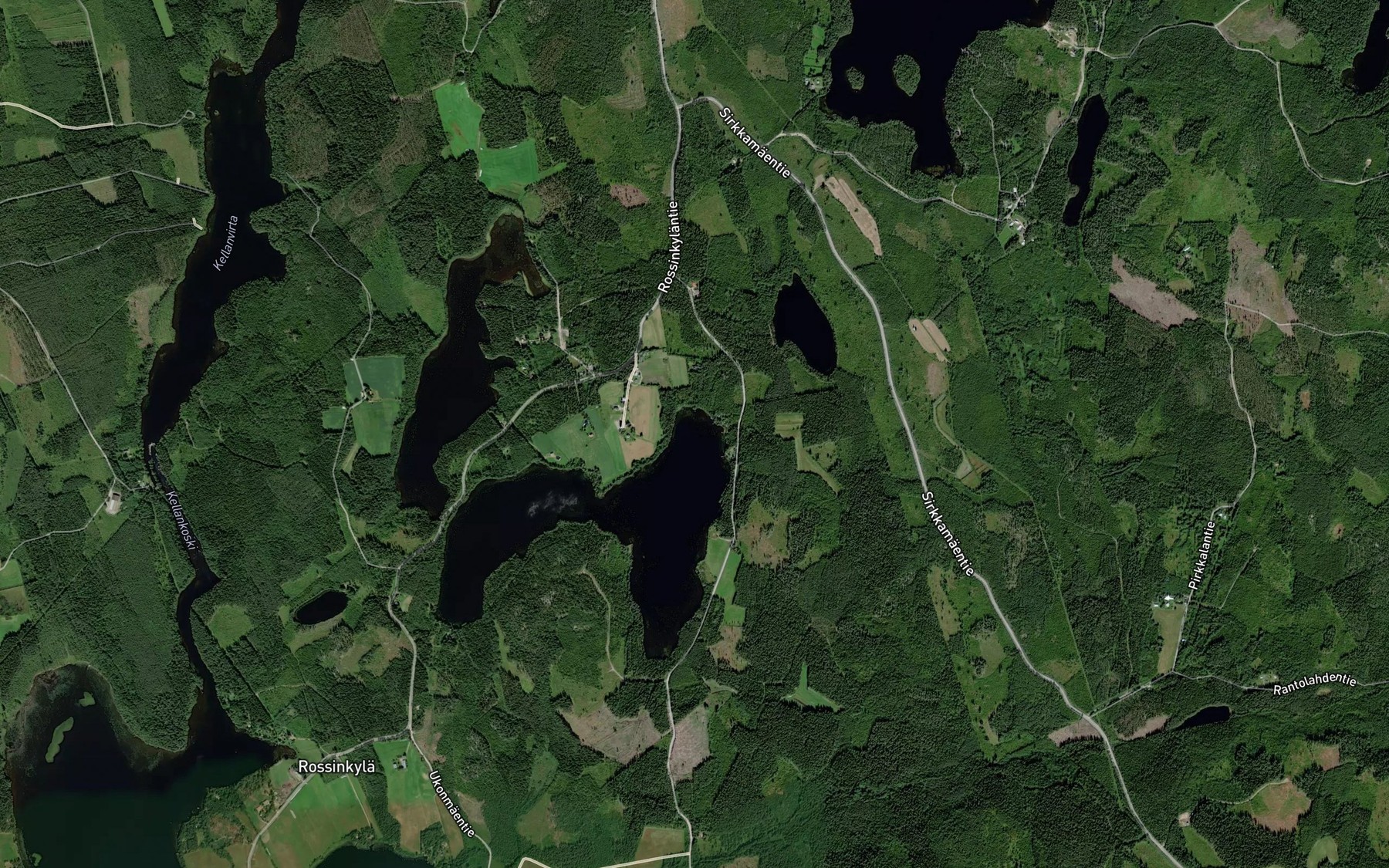 Satellite map of the Pohjoislahti