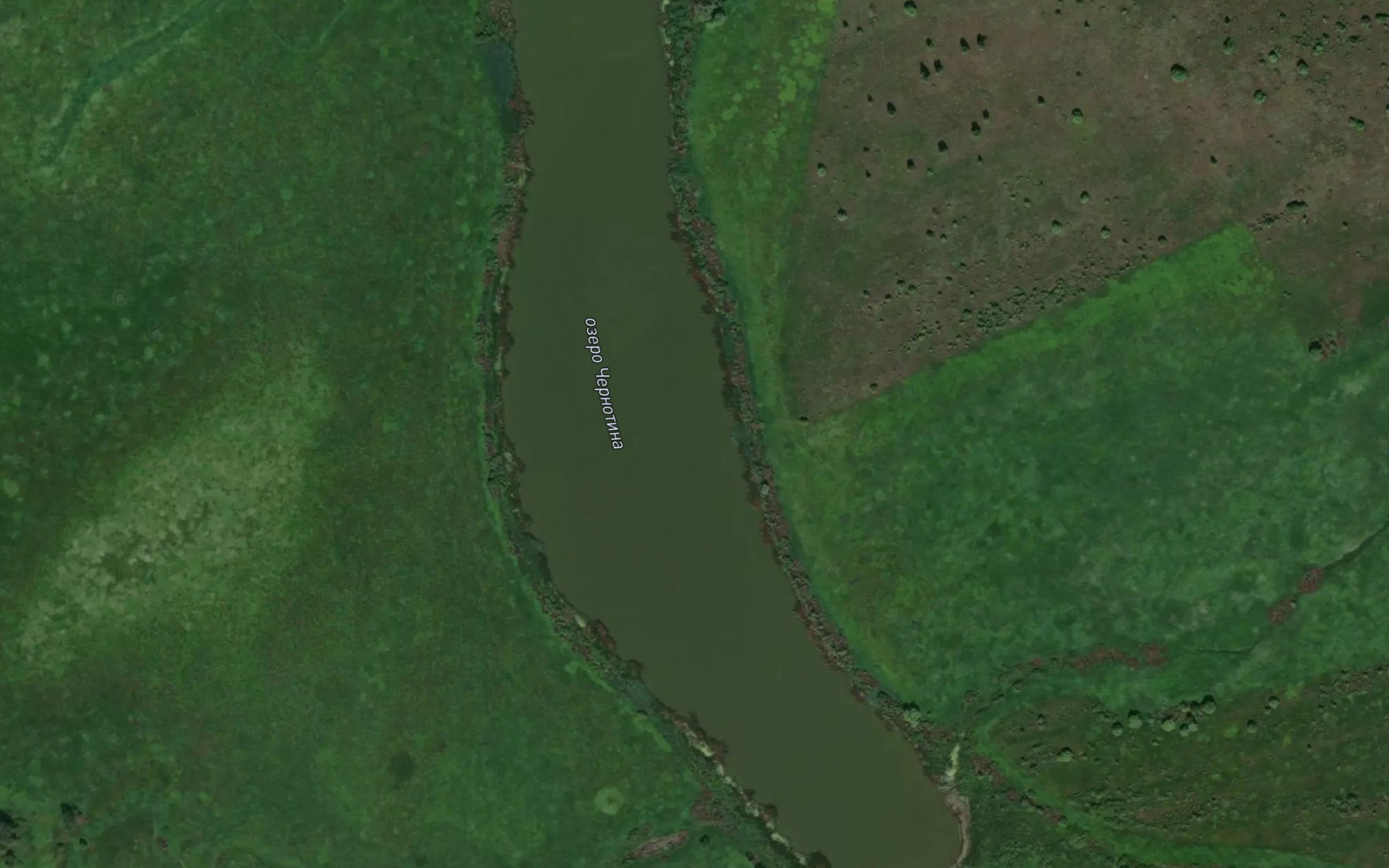 Satellite map of the Ozero Chernotina
