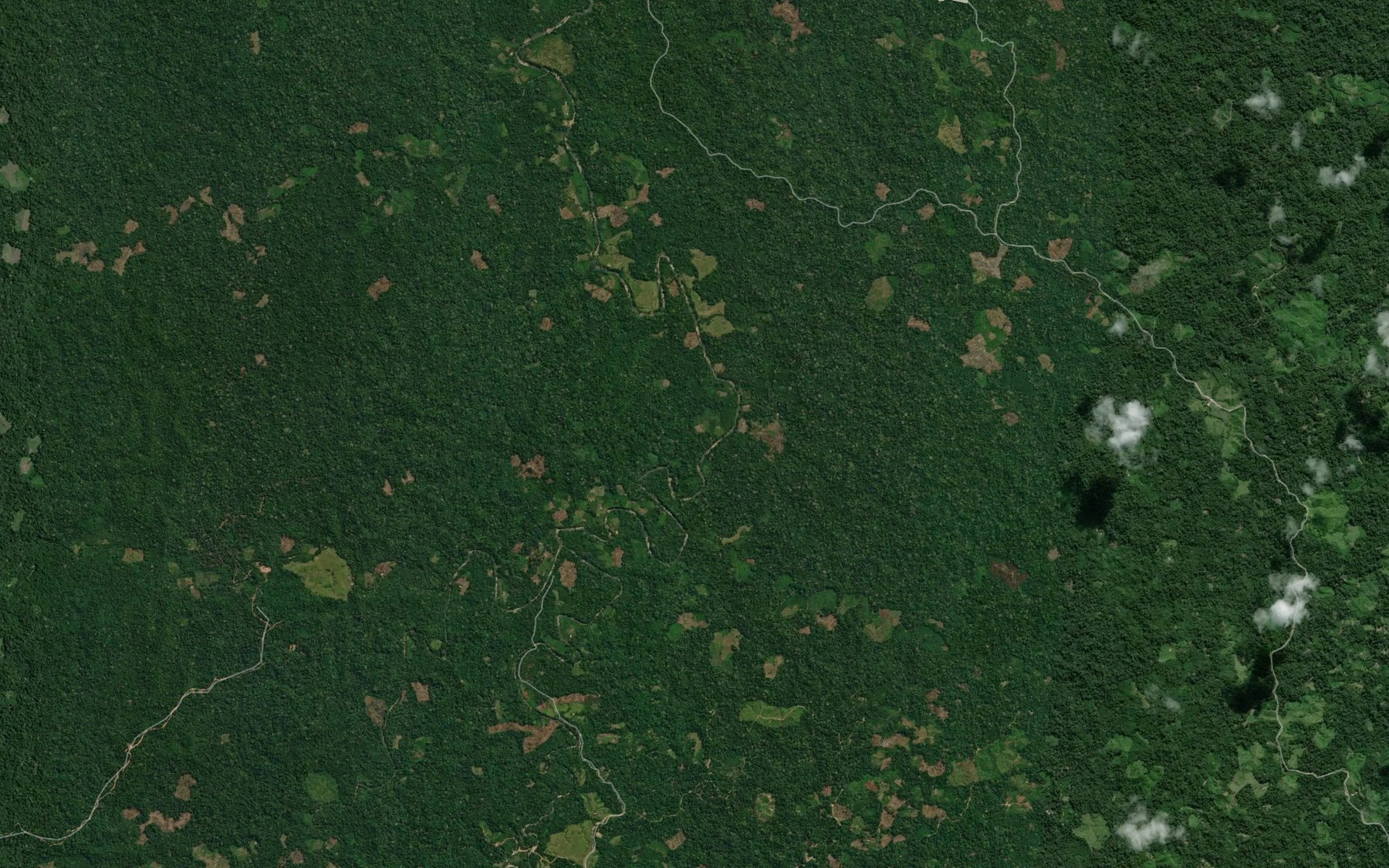 Satellite map of the Rio Noa