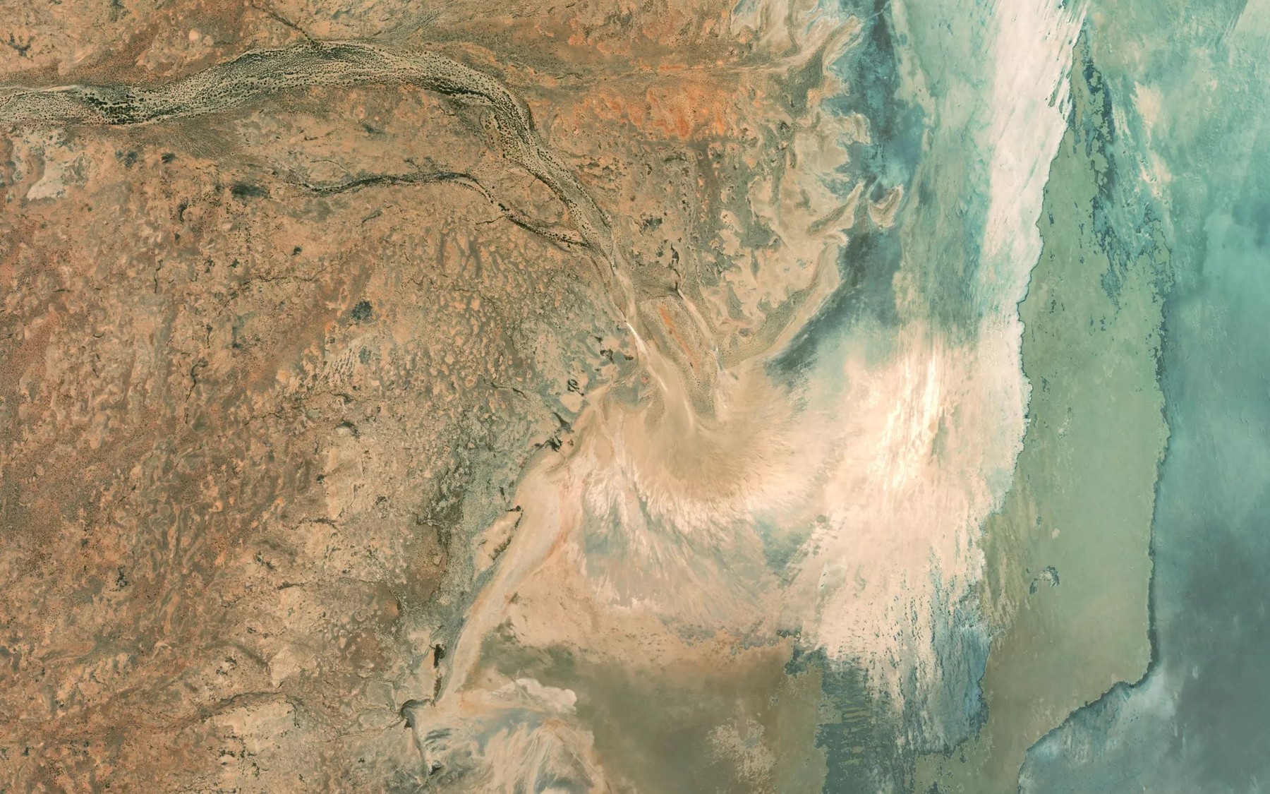 Satellite map of the Douglas Creek
