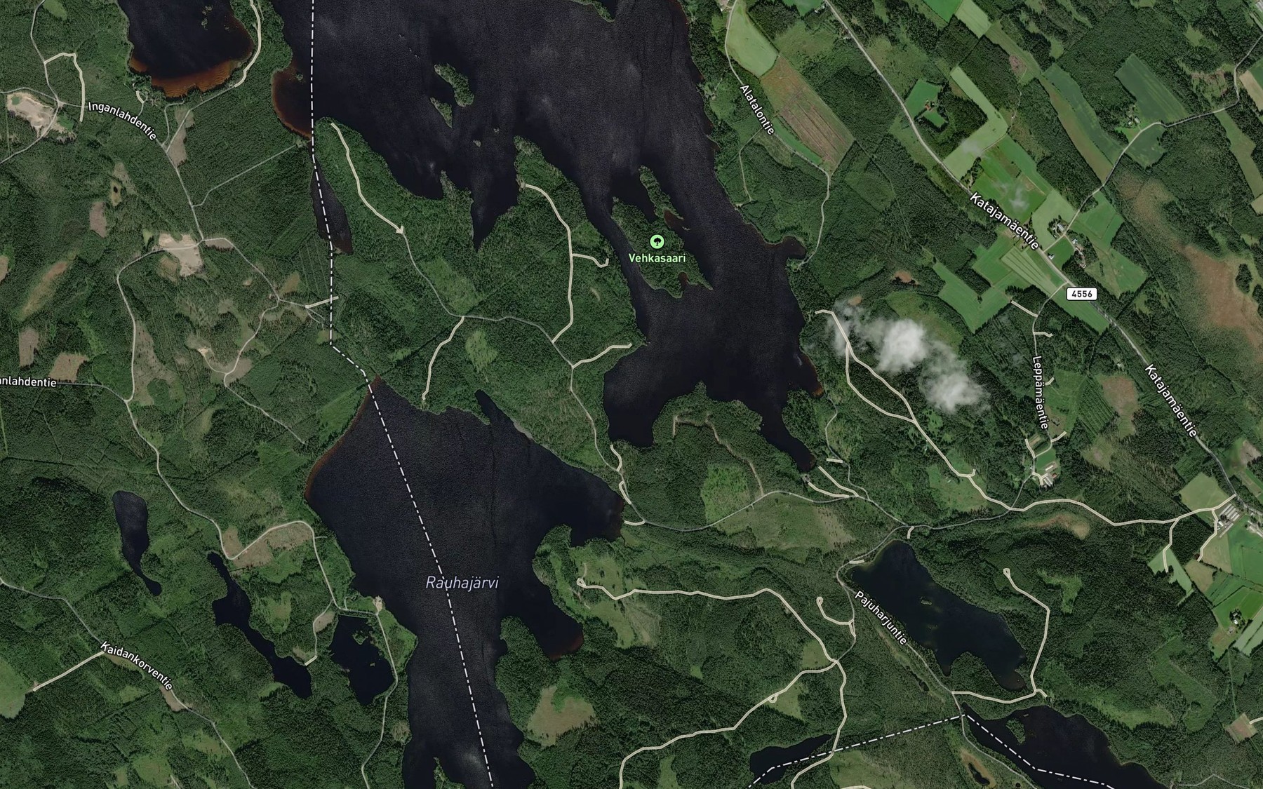 Satellite map of the Kivilahti