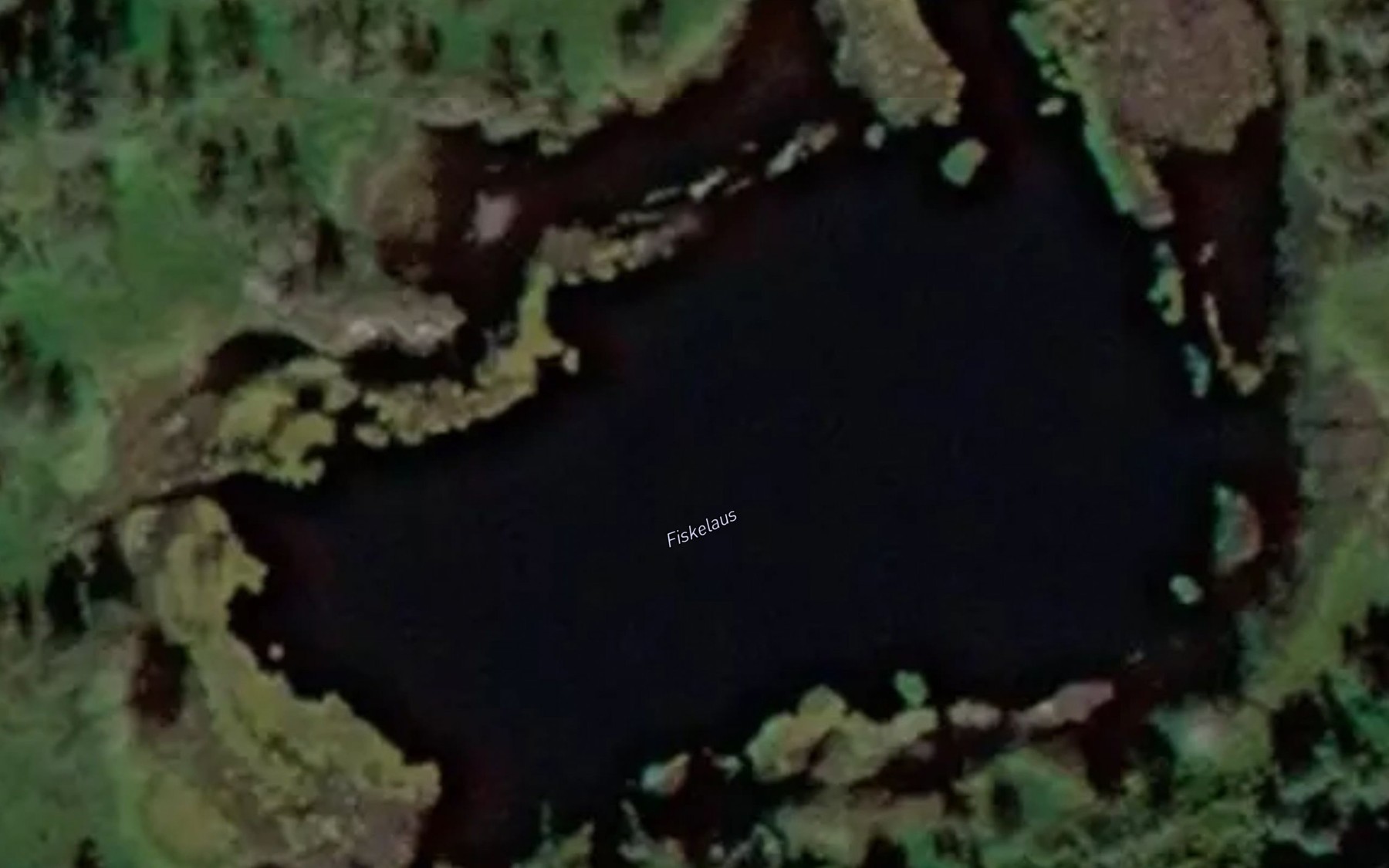 Satellite map of the Fiskelaus