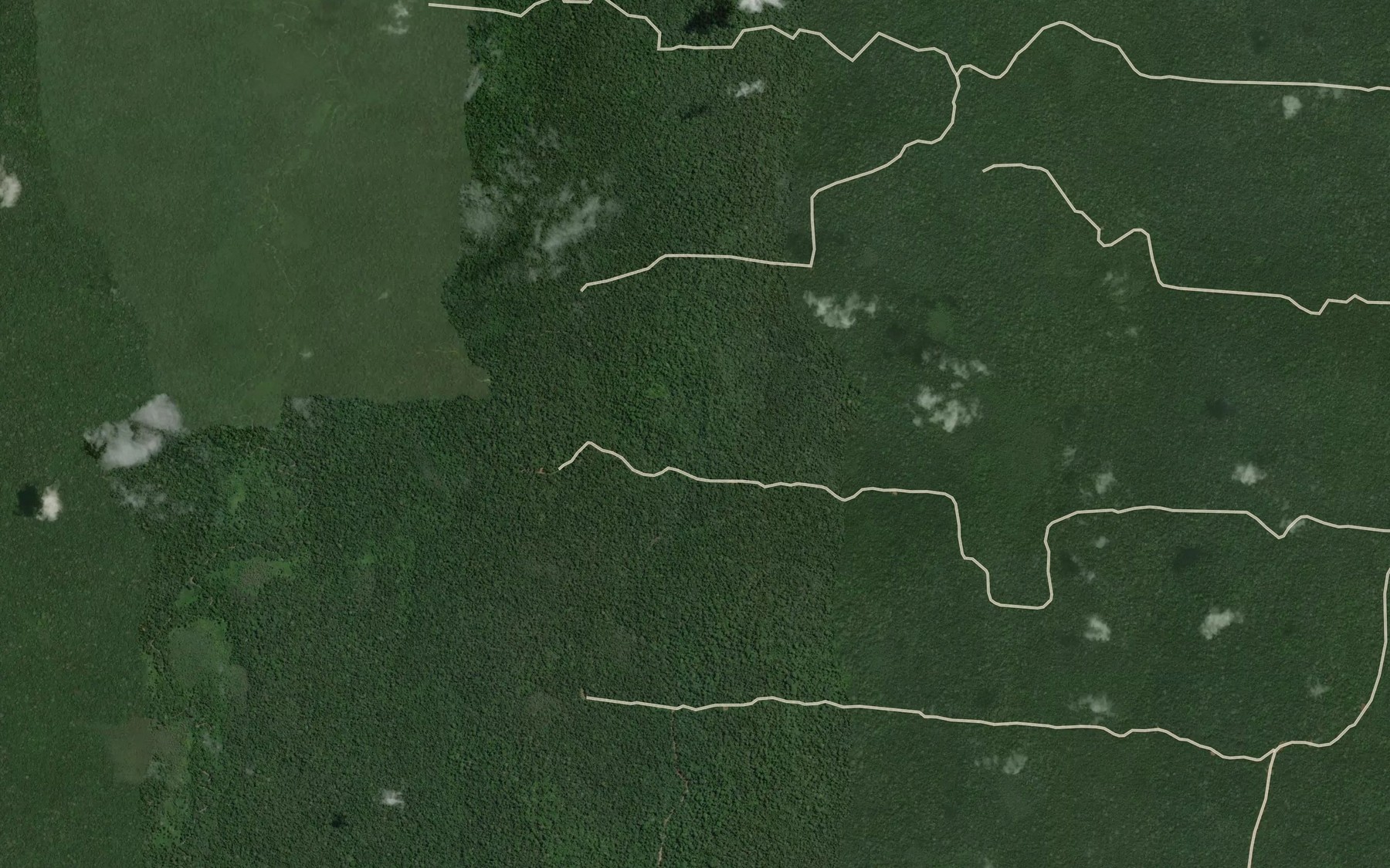 Satellite map of the Namozab