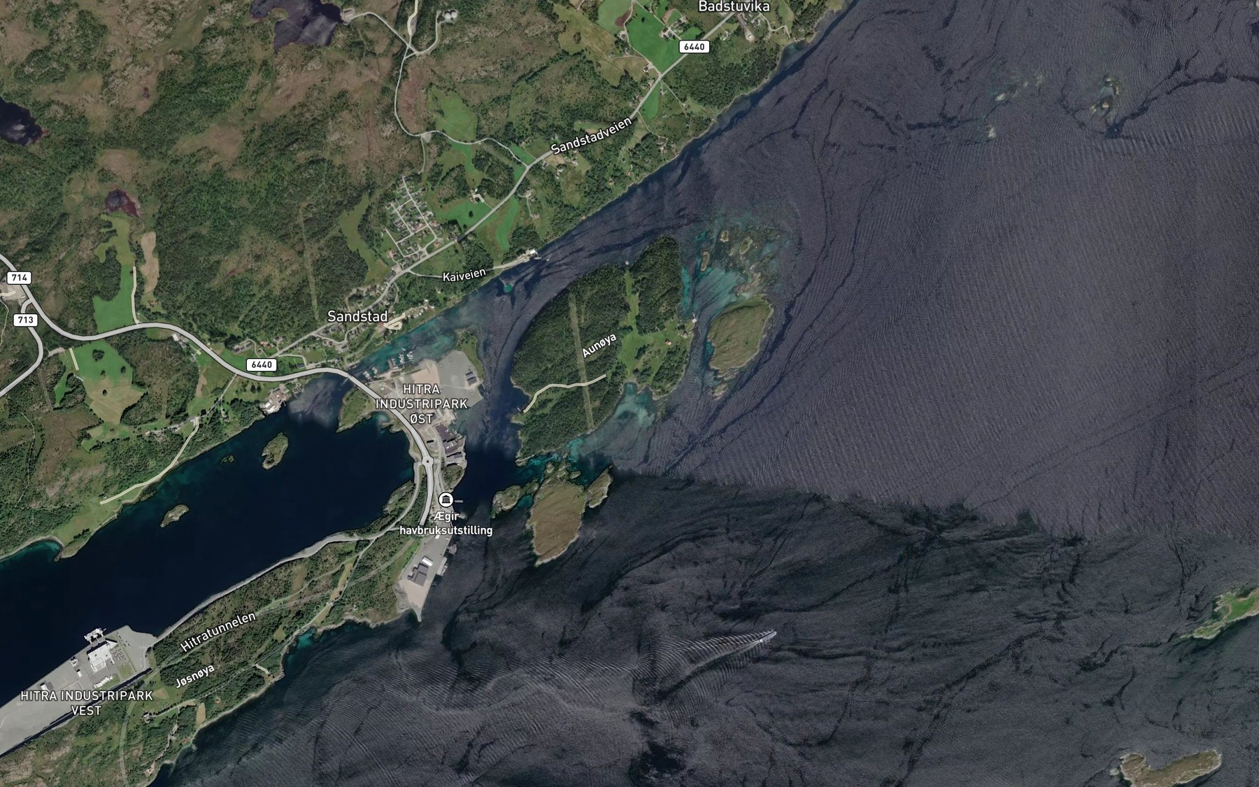 Satellite map of the Lagbukta