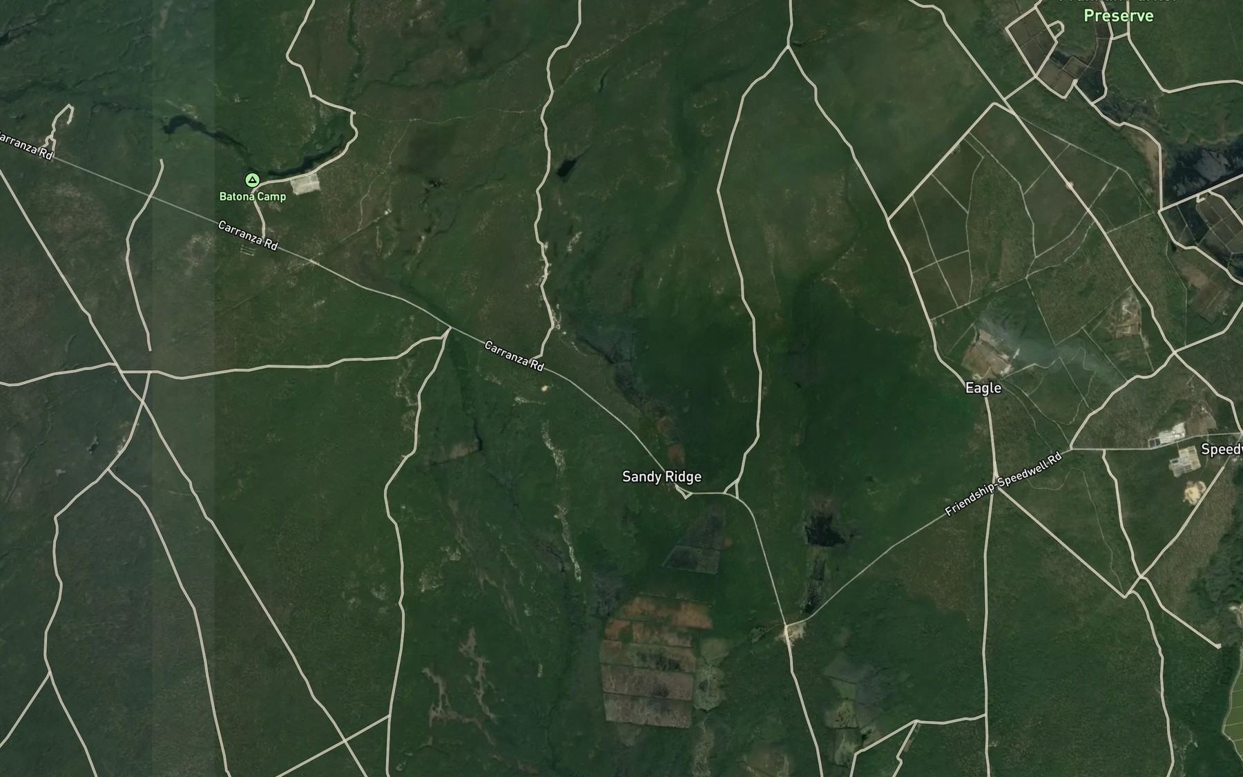 Satellite map of the Ore Spung