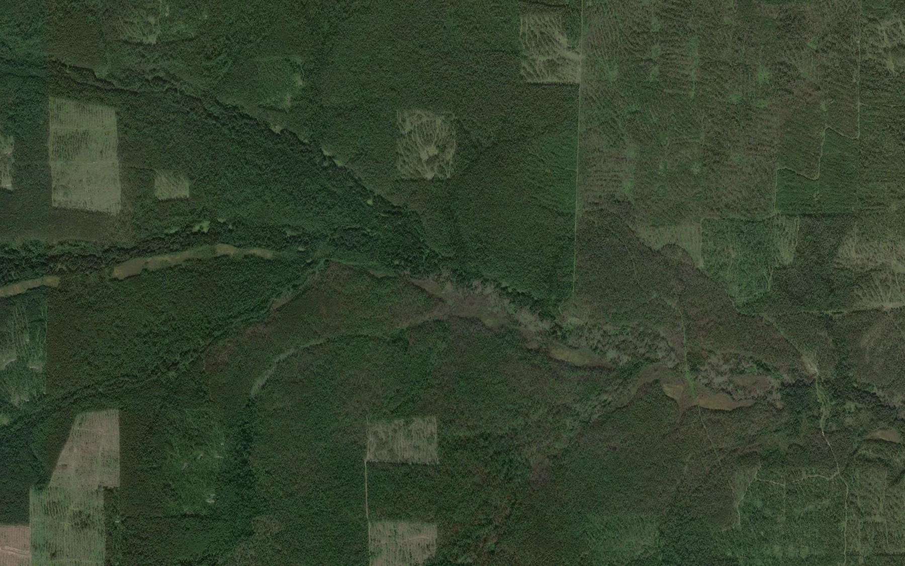 Satellite map of the Cheremshan