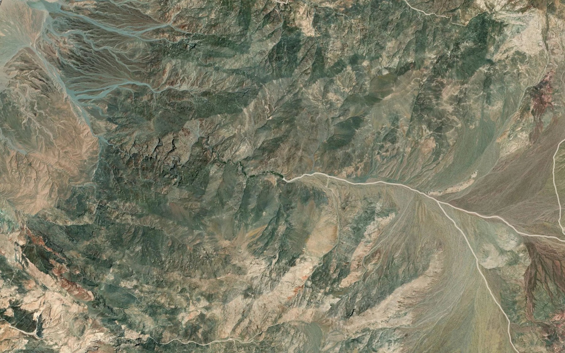 Satellite map of the Willow Spring