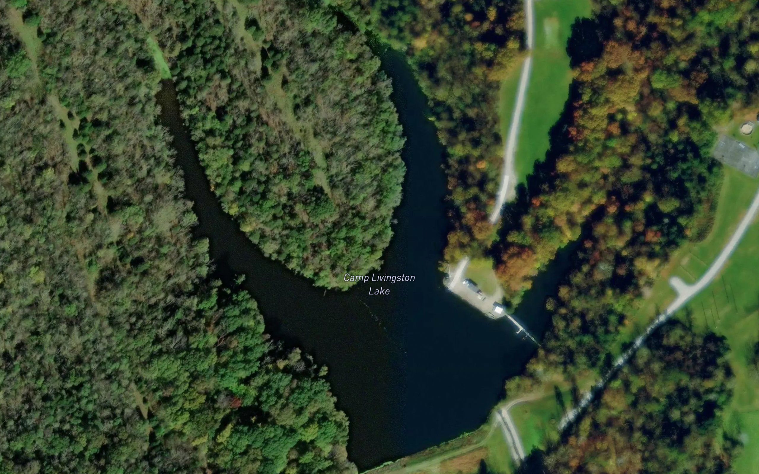 Camp Livingston Lake