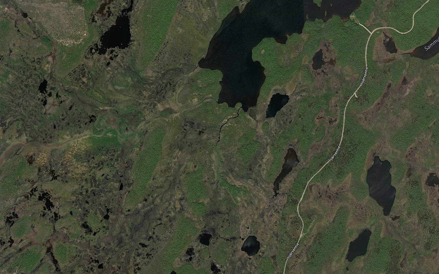 Satellite map of the Kiainujuvvialma