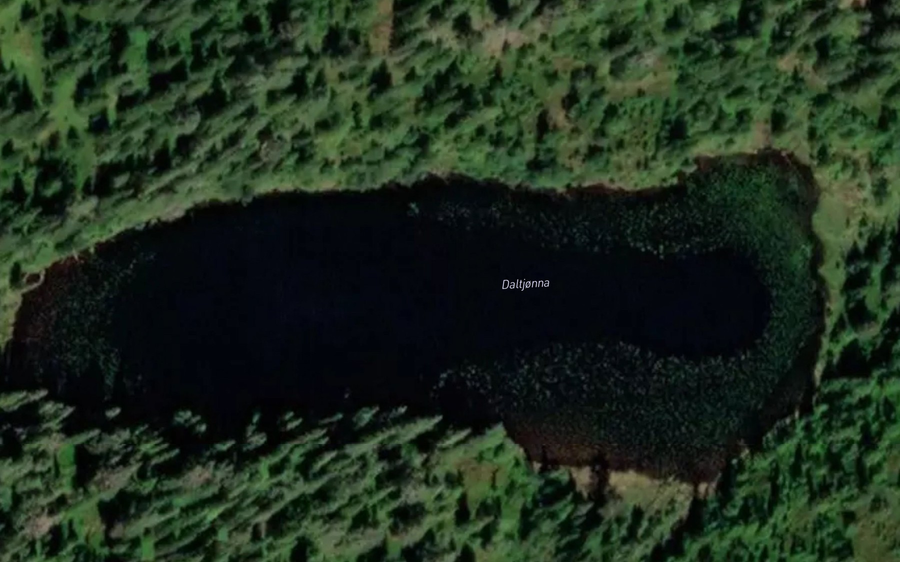 Satellite map of the Daltjorna