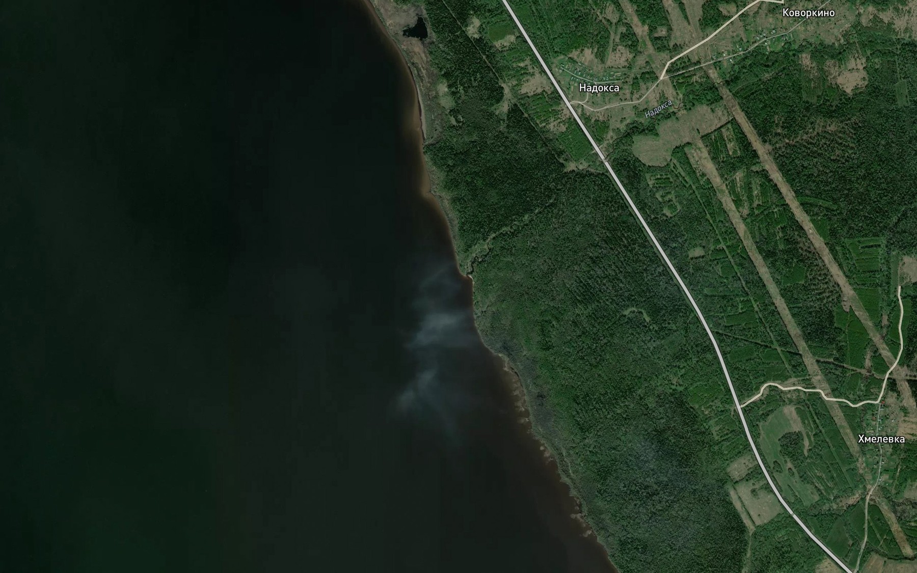 Satellite map of the Nadoksa